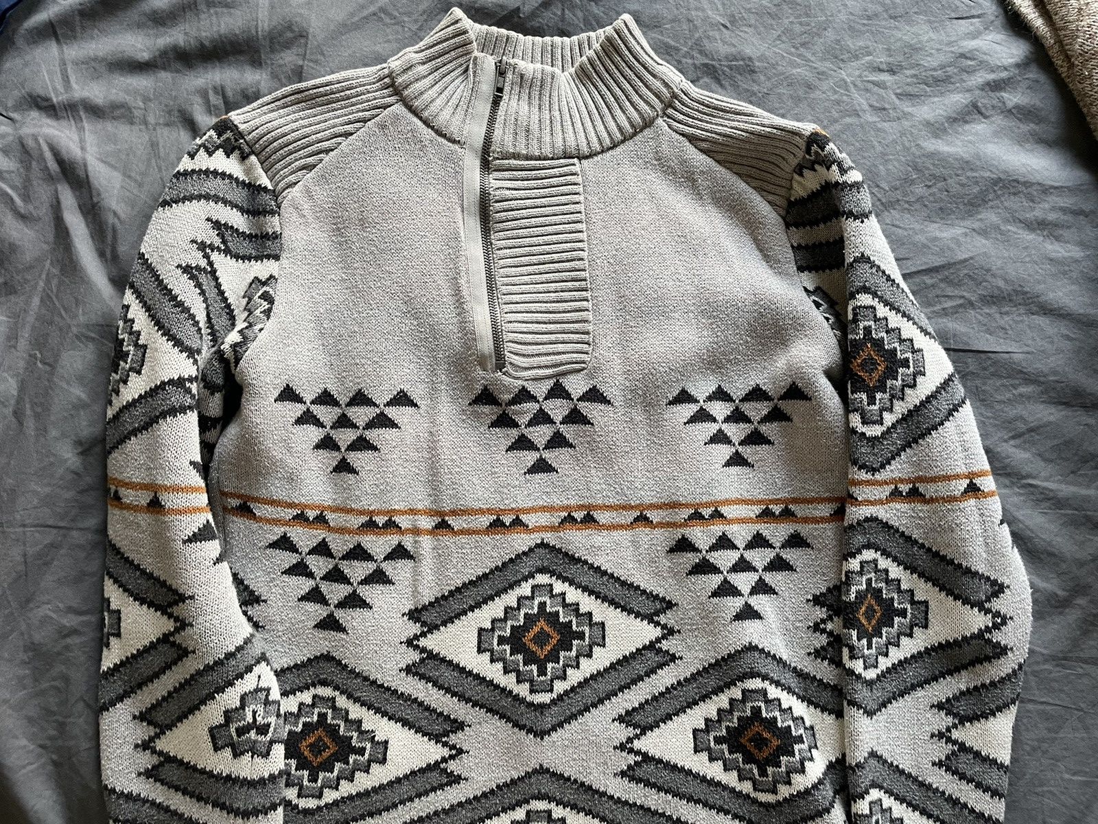 Desigual Cotton sweater with cool pattern Size US S / EU 44-46 / 1 - 2 Thumbnail