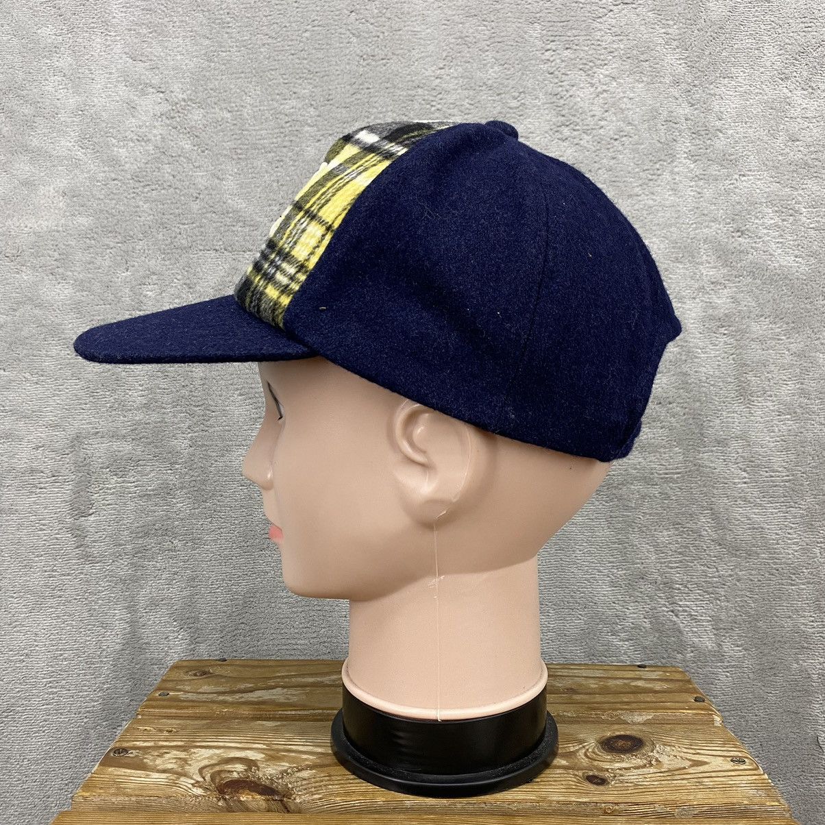 Ne-Net Ne-Net By Issey Miyake N Logo Wool Plaid Cap Hat Size ONE SIZE - 4 Thumbnail