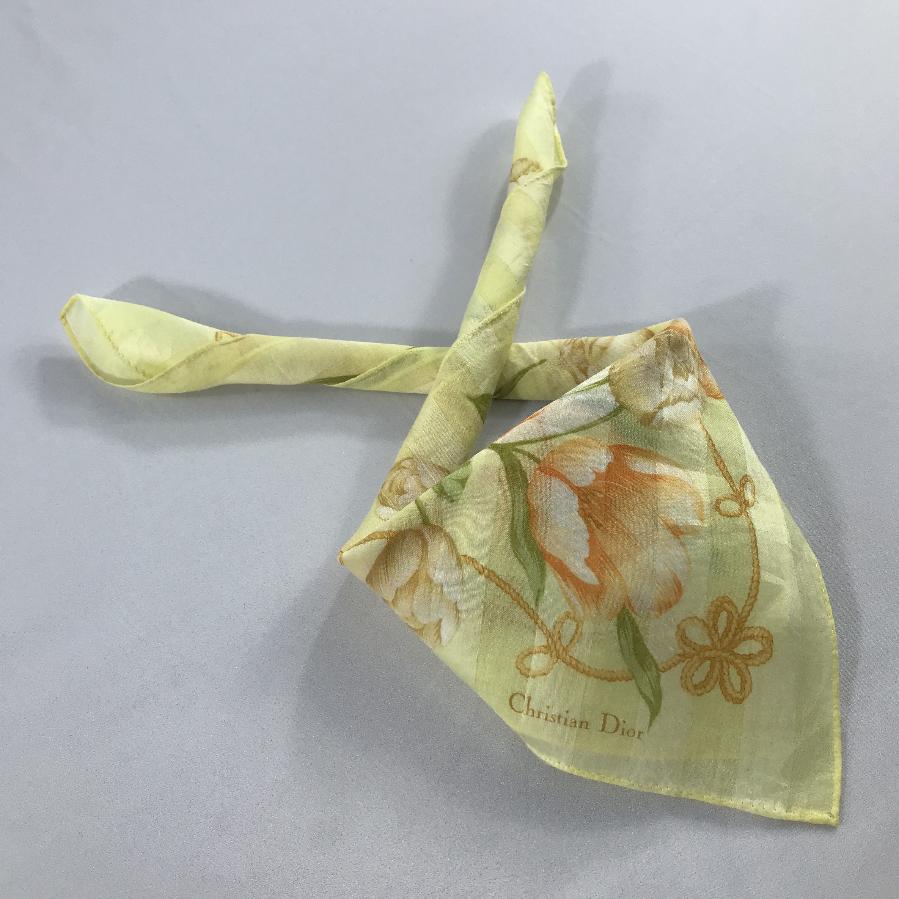 Vintage Christian Dior Bandana / Handkerchief / Neckerchief - S1996 Size ONE SIZE - 4 Thumbnail