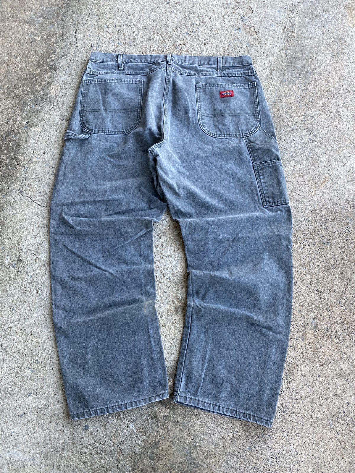 Carhartt × Dickies Vintage Y2K Faded Baggy Dickies Distressed Carpenters Size US 38 / EU 54 - 1 Thumbnail