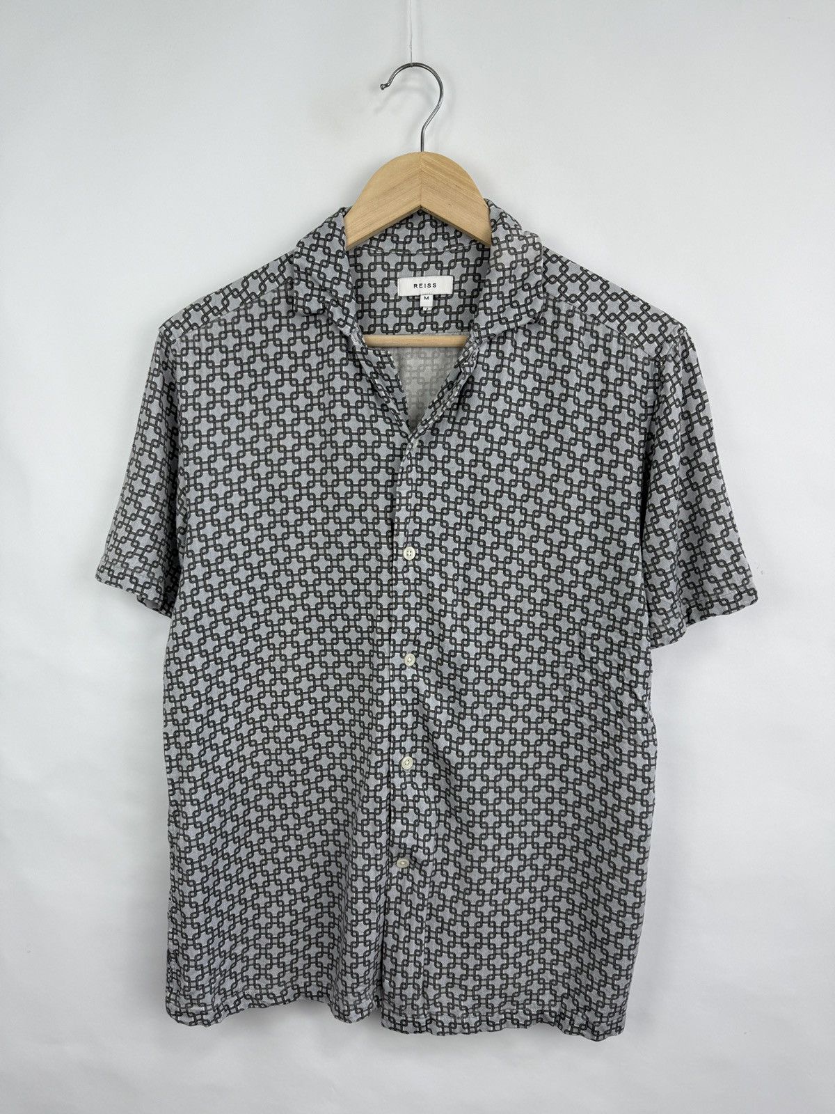 Reiss Reiss Luxury Classic Button Up Shirt Rare Retro Hype Y2K Size US M / EU 48-50 / 2 - 3 Thumbnail