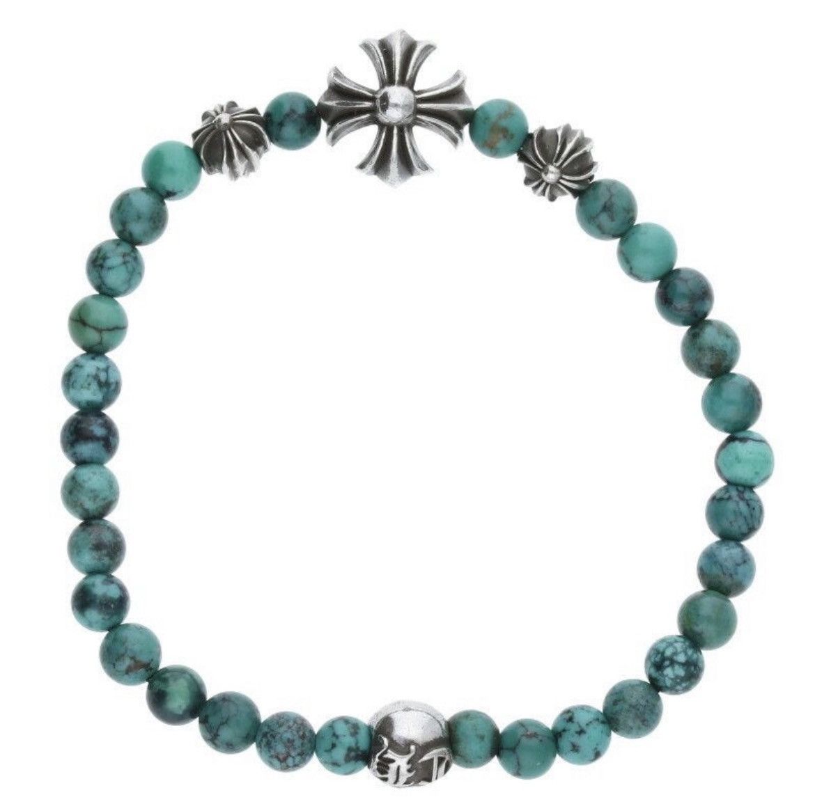 Chrome Hearts Chrome Hearts Turquoise Bead Bracelet Size ONE SIZE - 2 Thumbnail