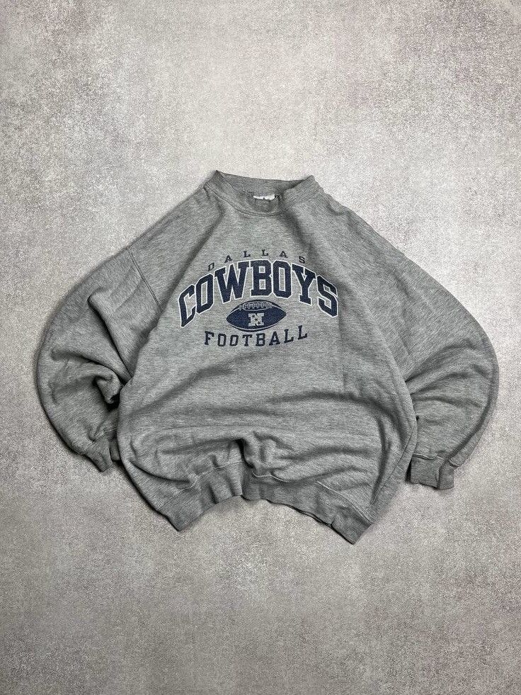 Vintage Vintage Dallas Cowboys NFL Boxy Sweatshirt M Size US M / EU 48-50 / 2 - 1 Thumbnail