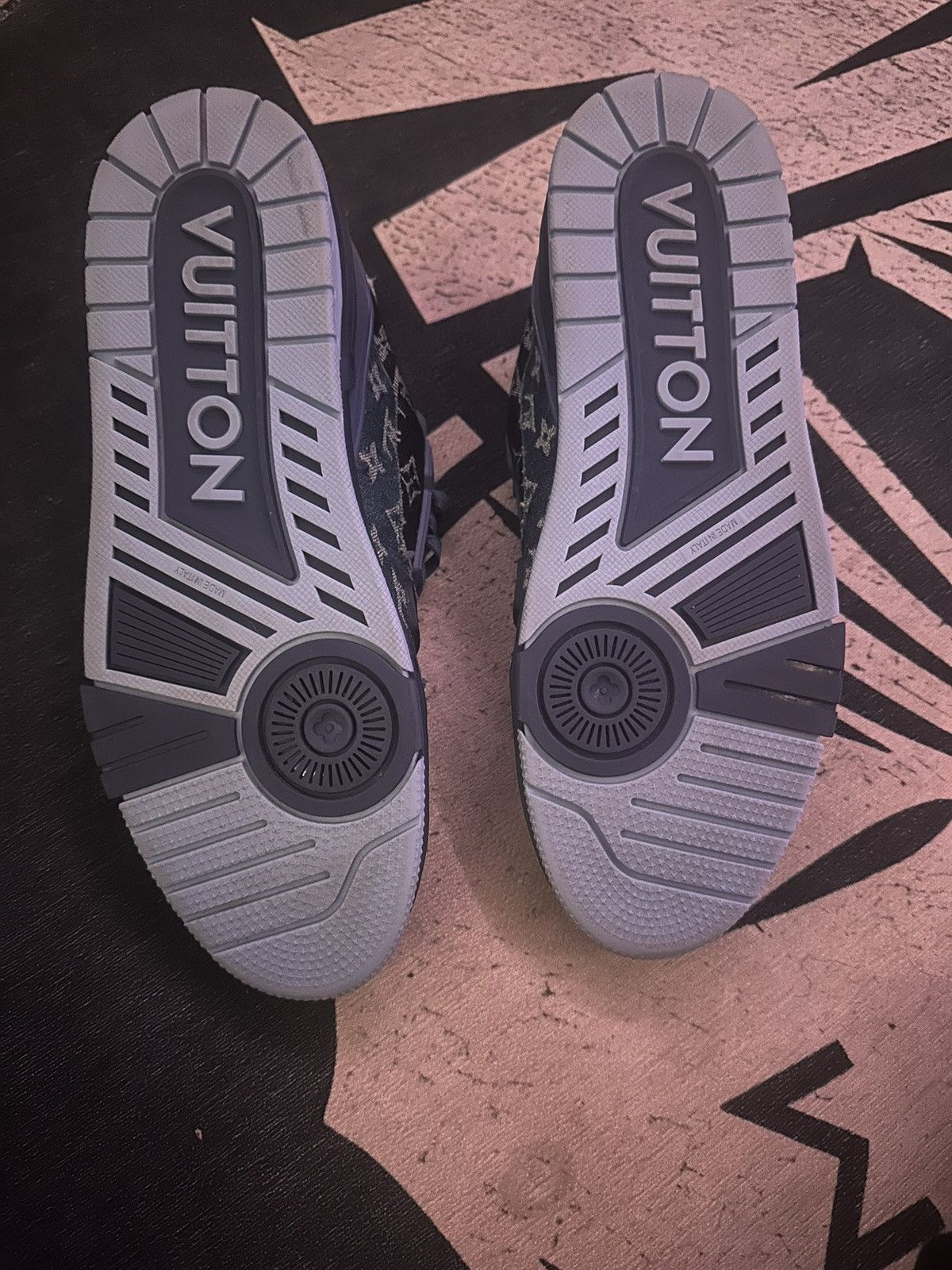 Louis Vuitton Louis Vuitton trainer ‘blue’ Size US 11 / EU 44 - 4 Thumbnail