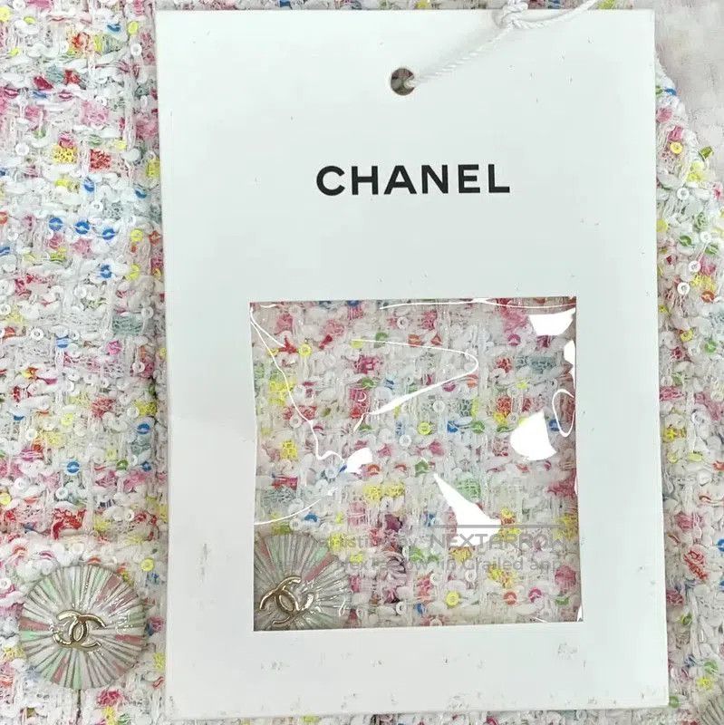 Chanel Chanel Pink Viscose Jacket for Women . Size S / US 4 / IT 40 - 8 Thumbnail