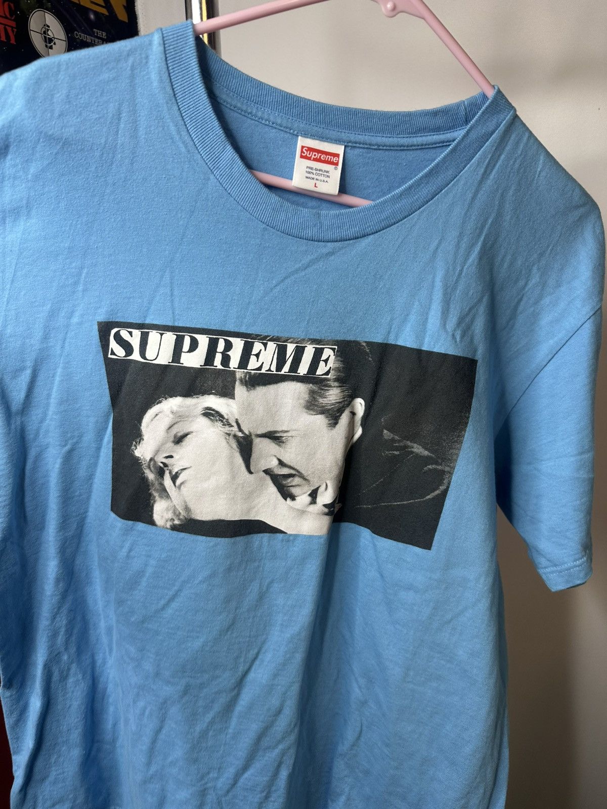 Supreme Supreme Bela Lugosi Tee Size Large - Blue Size US L / EU 52-54 / 3 - 1 Thumbnail