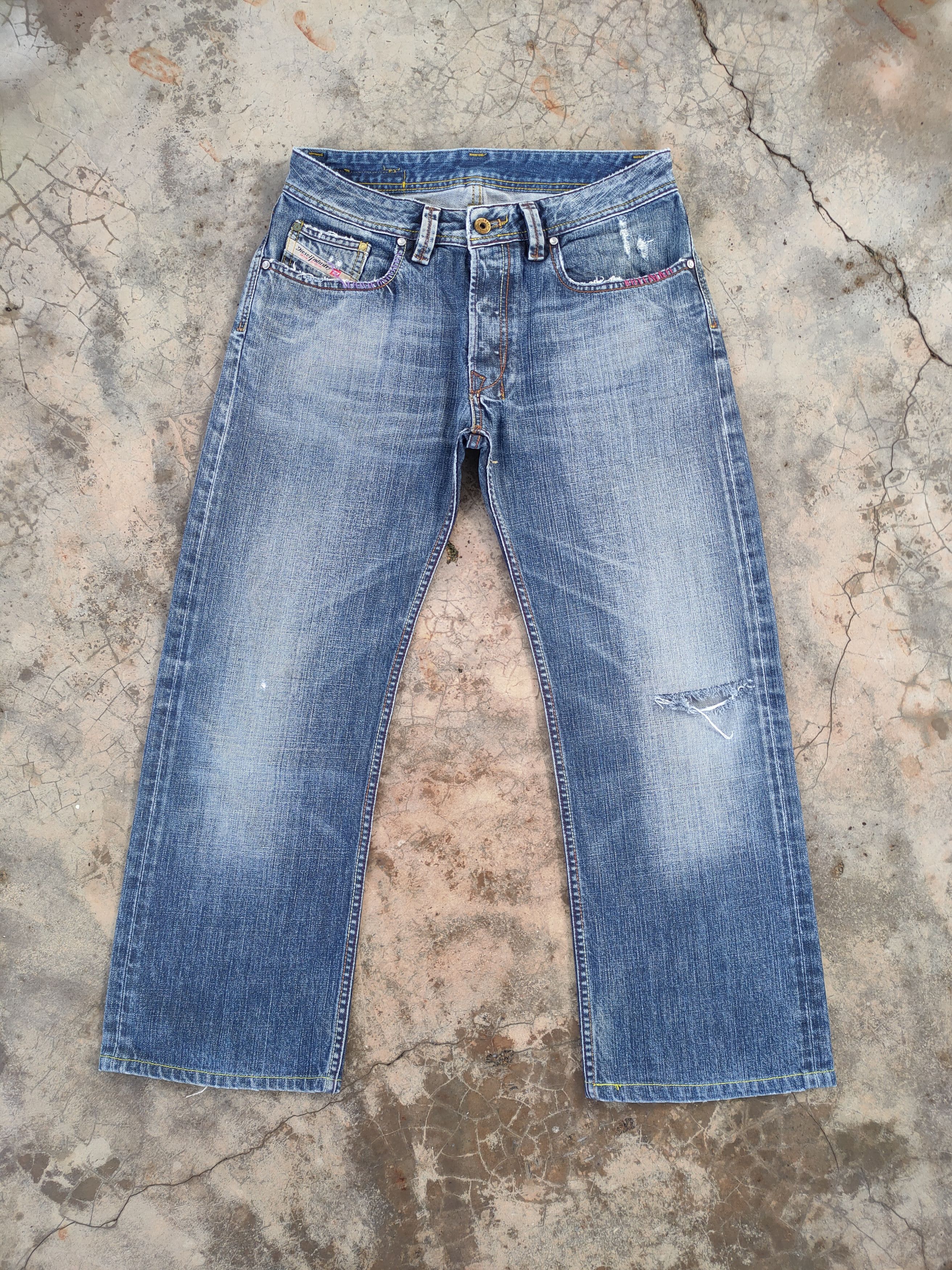 Diesel diesel button fly vintage jeans denim pants Size US 30 / EU 46 - 1 Thumbnail