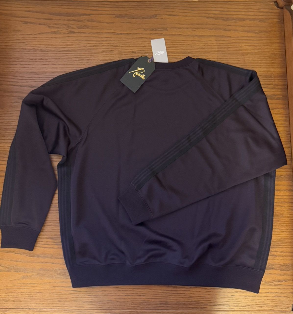 Needles Needles Track Crew Neck Shirt Dark Purple Size US M / EU 48-50 / 2 - 7 Thumbnail