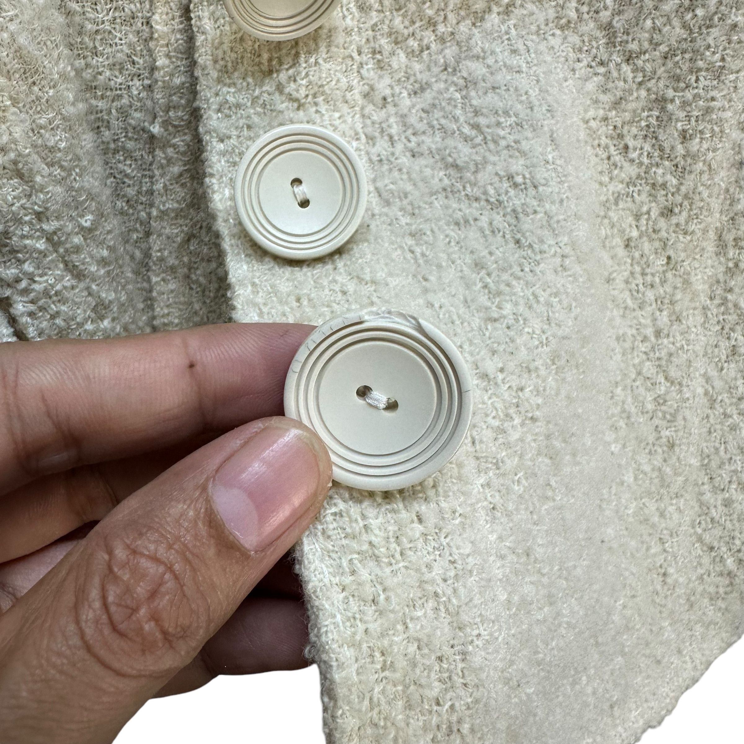 Valentino Vintage VALENTINO BOUTIQUE Virgin Wool Jacket #A68-1654 Size S / US 4 / IT 40 - 7 Thumbnail