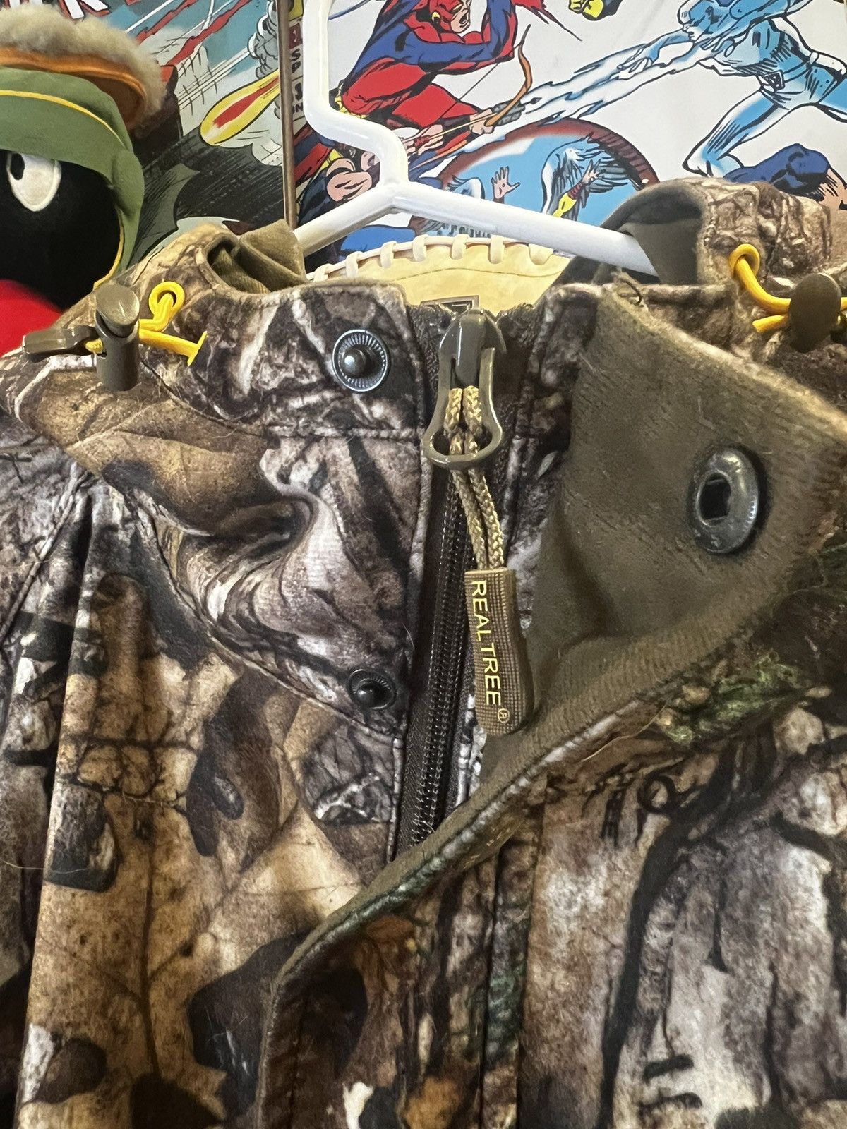 Realtree REALTREE Camo Full Zip Hooded Jacket Size US XL / EU 56 / 4 - 8 Thumbnail