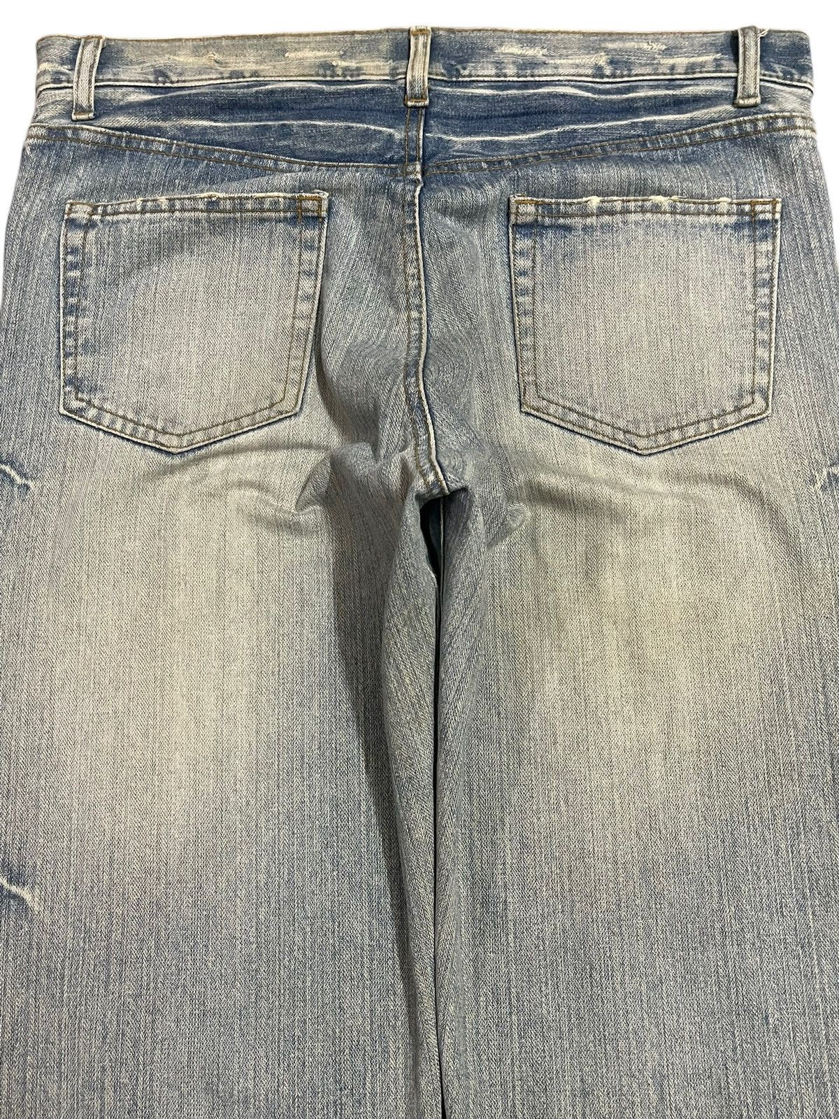 Kapital Vintage Japanese Brand Destroy Distressed Style Baggy Jeans Size US 34 / EU 50 - 5 Thumbnail