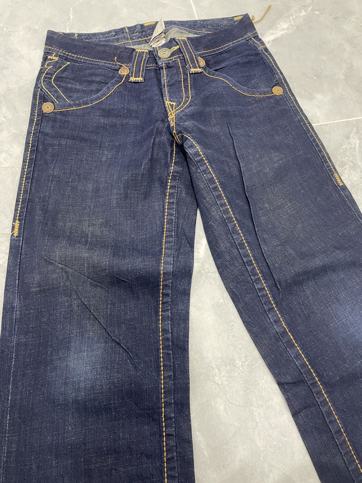 True Religion × Vintage DARK BLUE TRUE RELIGION MADE IN USA DENIM PANT Size US 28 / EU 44 - 3 Thumbnail