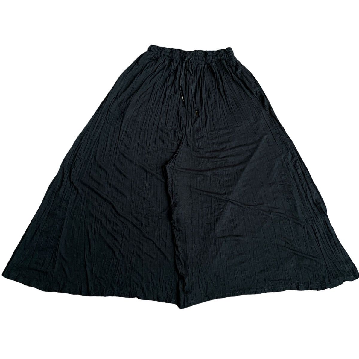 Japanese Brand × Vintage × Yohji Yamamoto Rare Japanese Brand Suzanne Ultra Wide Leg Pleated Pants Size US 34 / EU 50 - 1 Thumbnail