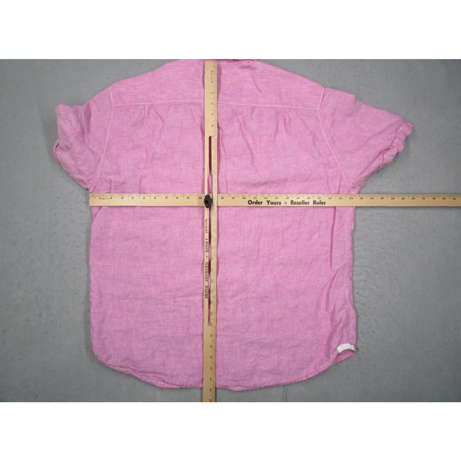 Tommy Bahama VINTAGE Tommy Bahama Shirt Mens XL Pink Linen Button-Up Hawaiian Tropical Beach Summer Casual Size US XL / EU 56 / 4 - 5 Thumbnail