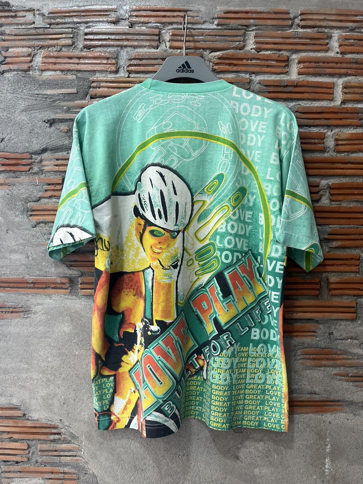 Body Glove Vintage Body Glove (aop) Bicycle 90’s Tshirt Size US L / EU 52-54 / 3 - 3 Thumbnail