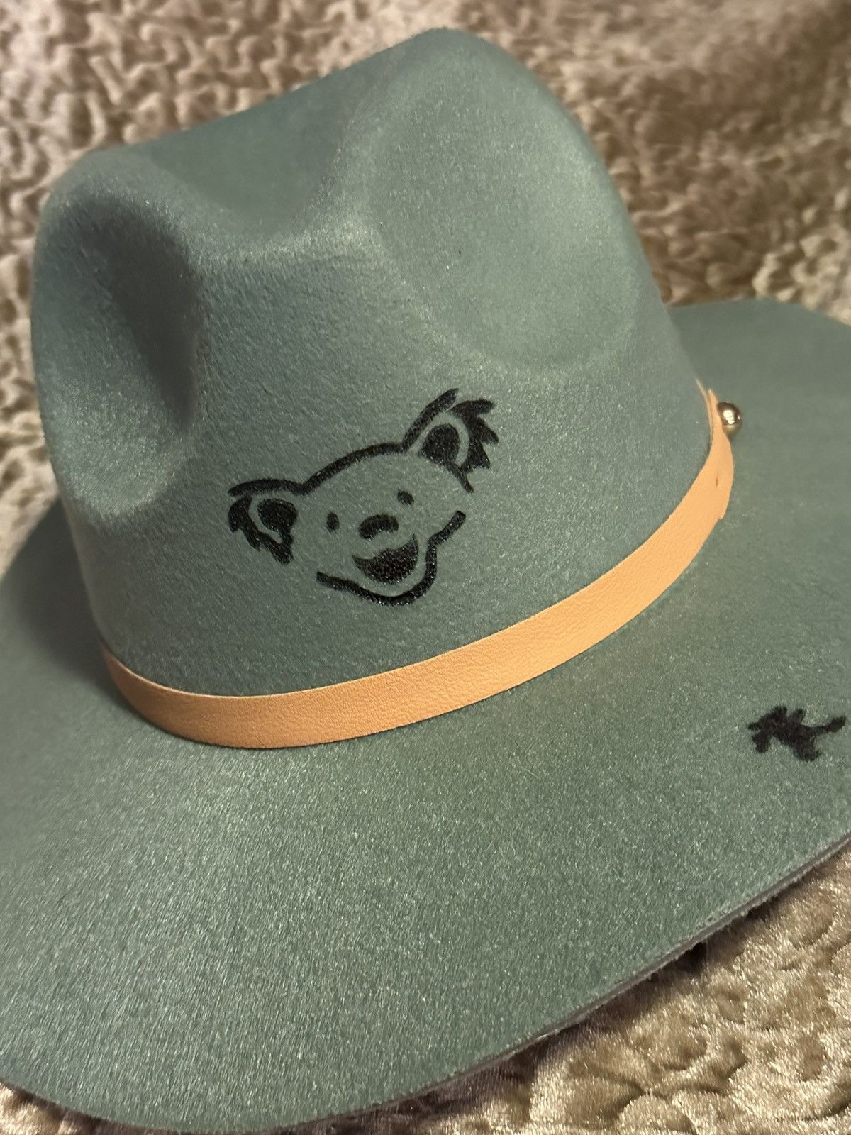 Other Sage Dancing Bear felt hat Size ONE SIZE - 1 Thumbnail