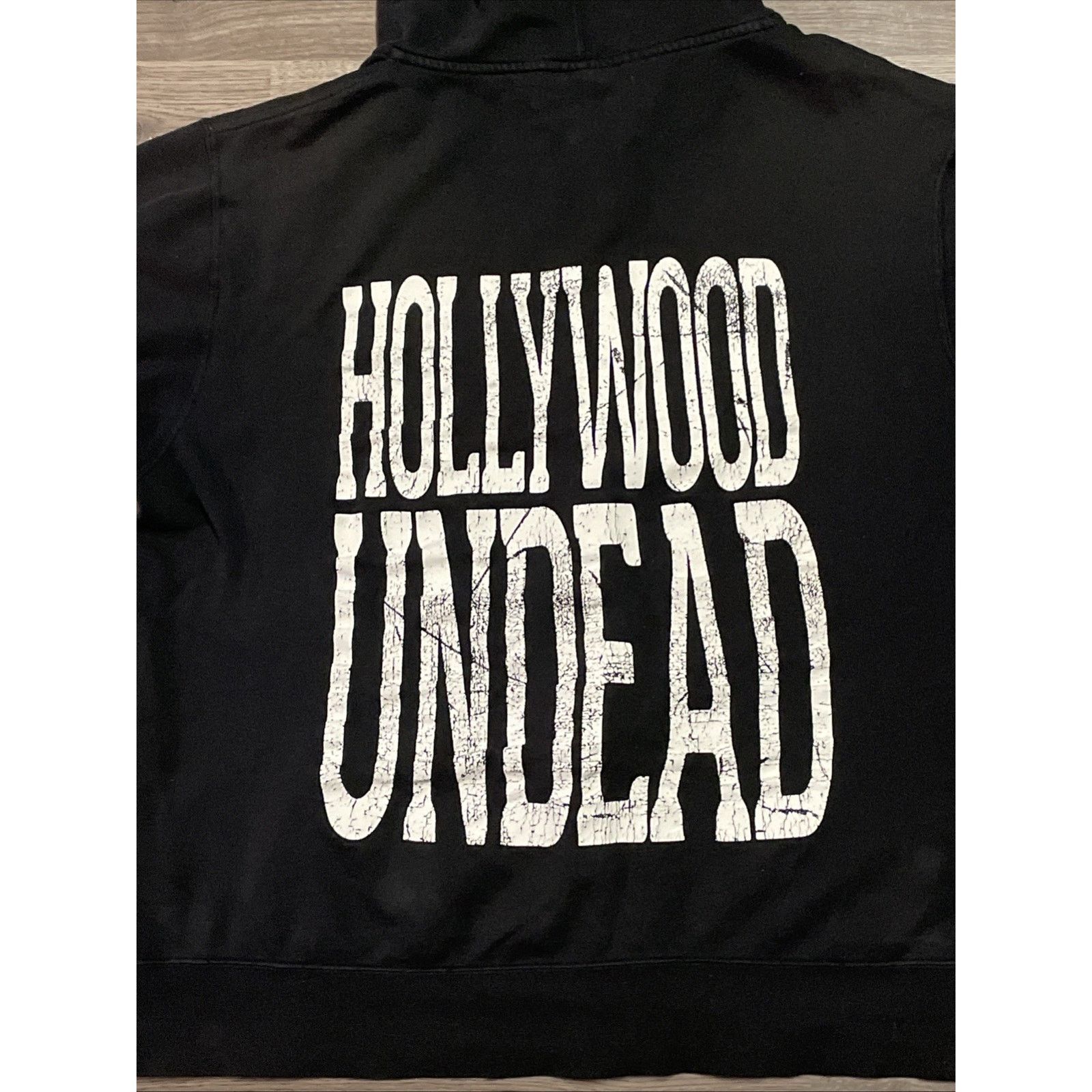Other Vtg Hollywood Undead Mirror Dove Zip Up Hoodie 2XL Black Size US XXL / EU 58 / 5 - 11 Thumbnail