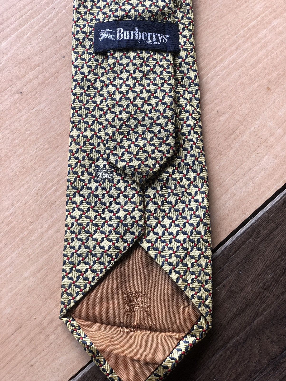 Burberry × Designer Burberry tie vintage Size ONE SIZE - 6 Thumbnail