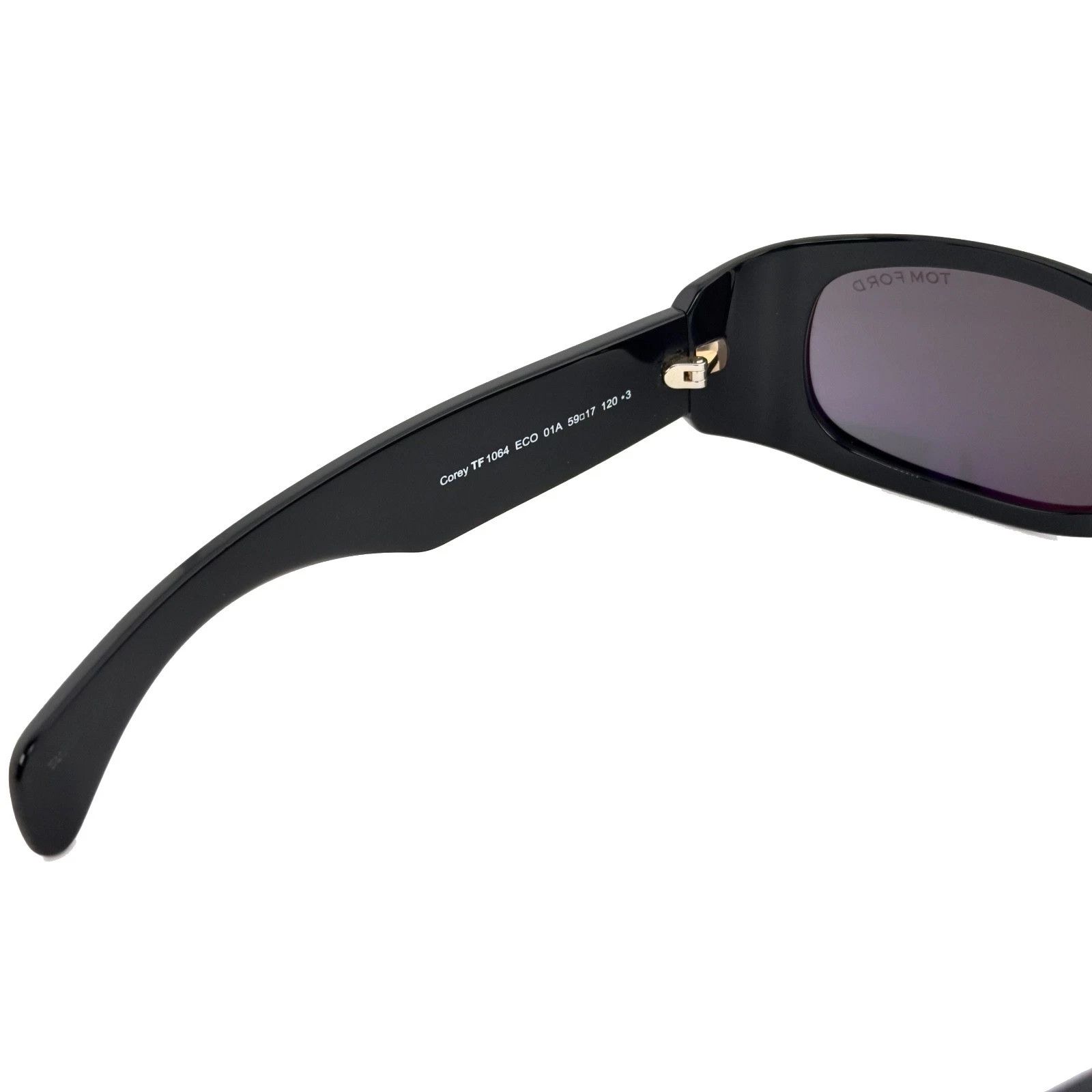 Tom Ford TOM FORD COREY FT1064 01A Black Narrow 1064 TF1064 Size ONE SIZE - 9 Thumbnail