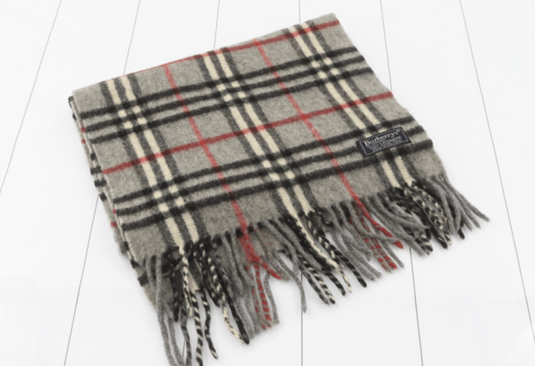 Burberry Burberry Scarf Vintage Burberrys of London 100% cashmere Size ONE SIZE - 1 Thumbnail