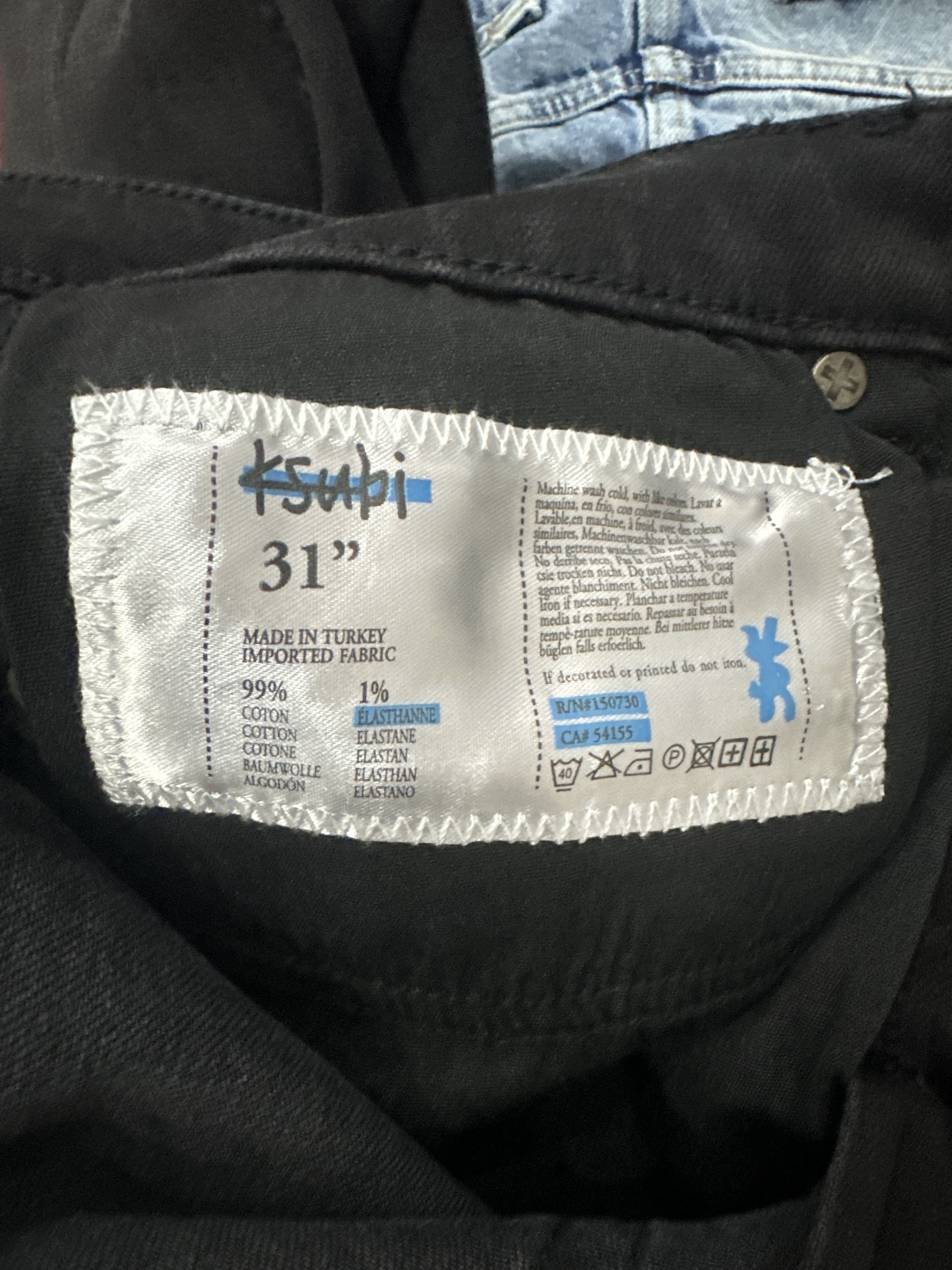 Ksubi Ksubi Never Worn Black Jean Size 31 Size US 31 - 9 Thumbnail
