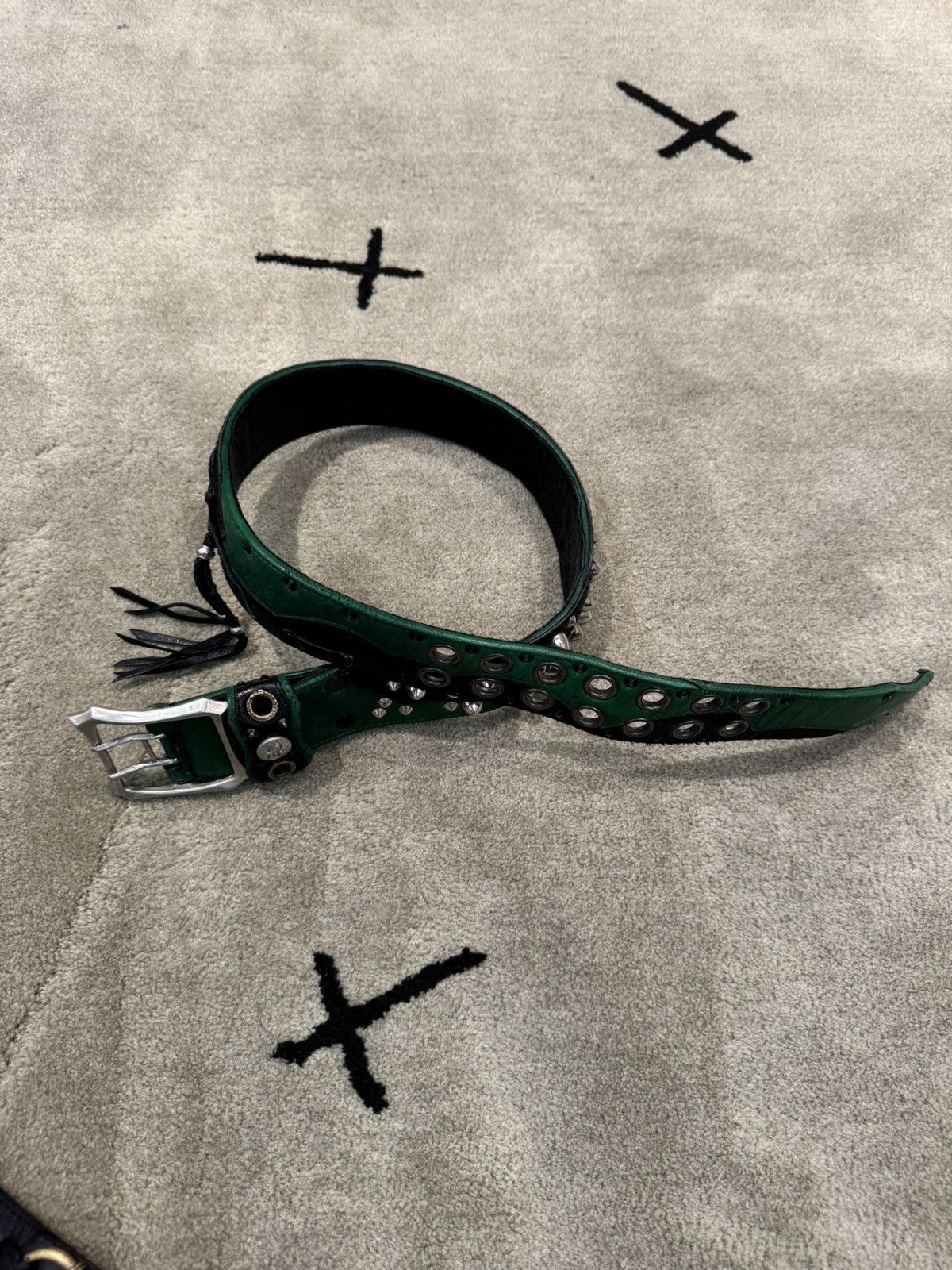 KMRii Kmrii belt cowhide / collaboration rare piece Size ONE SIZE - 2 Thumbnail