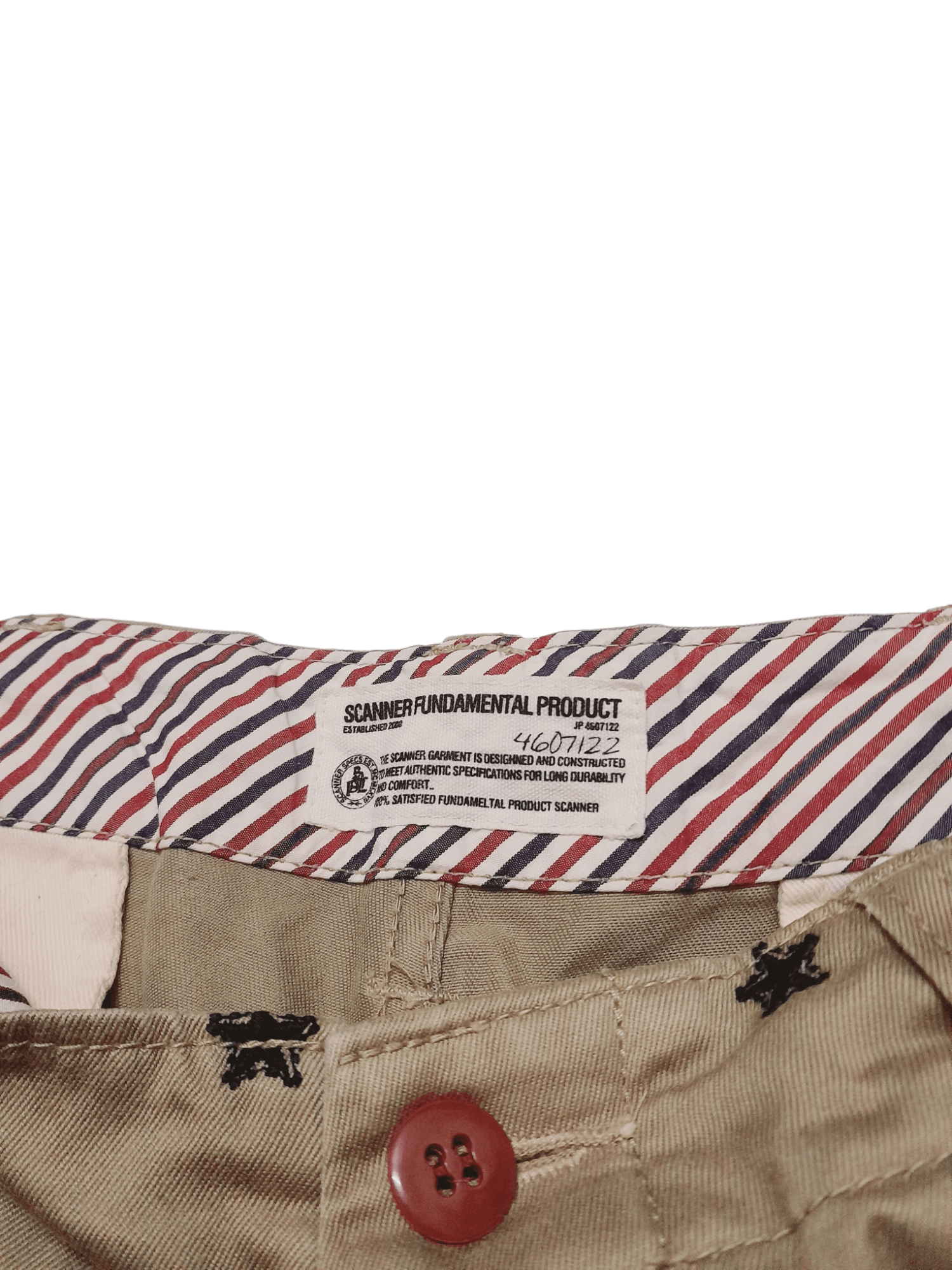 Japanese Brand SCANNER FUNDAMENTAL Japan pants (S147) Size US 33 - 5 Thumbnail