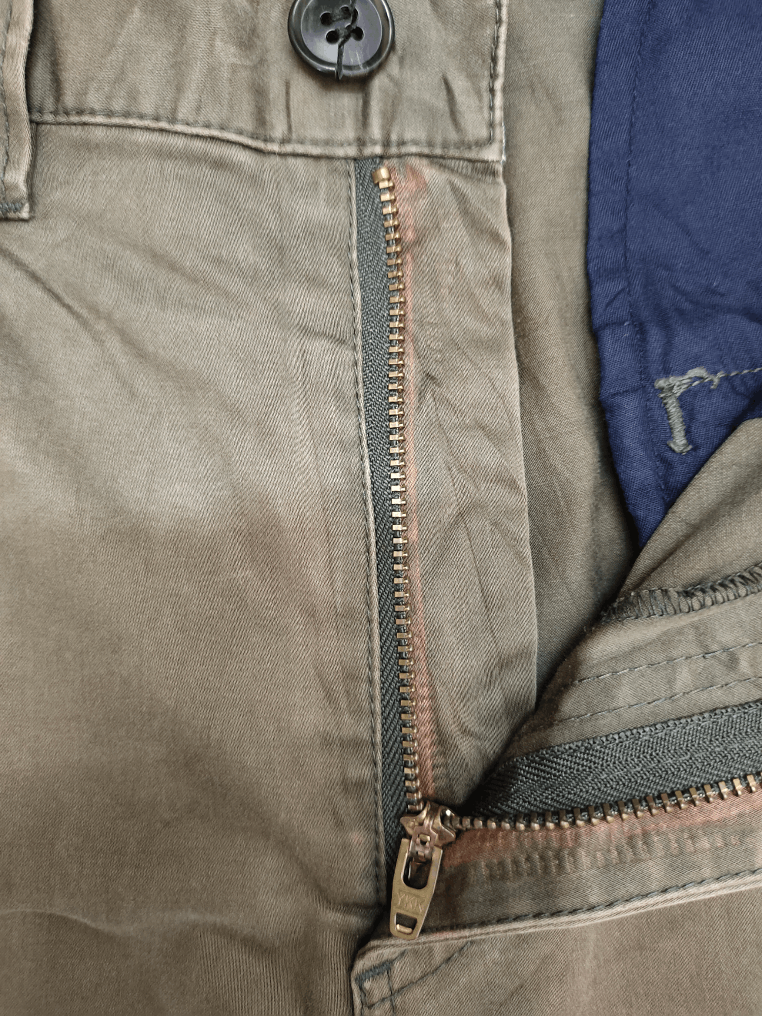 Comme des Garcons × Undercover R. Newbold Paul Smith Two Tones Spiral Cut Cargo Pants Size US 31 - 10 Thumbnail
