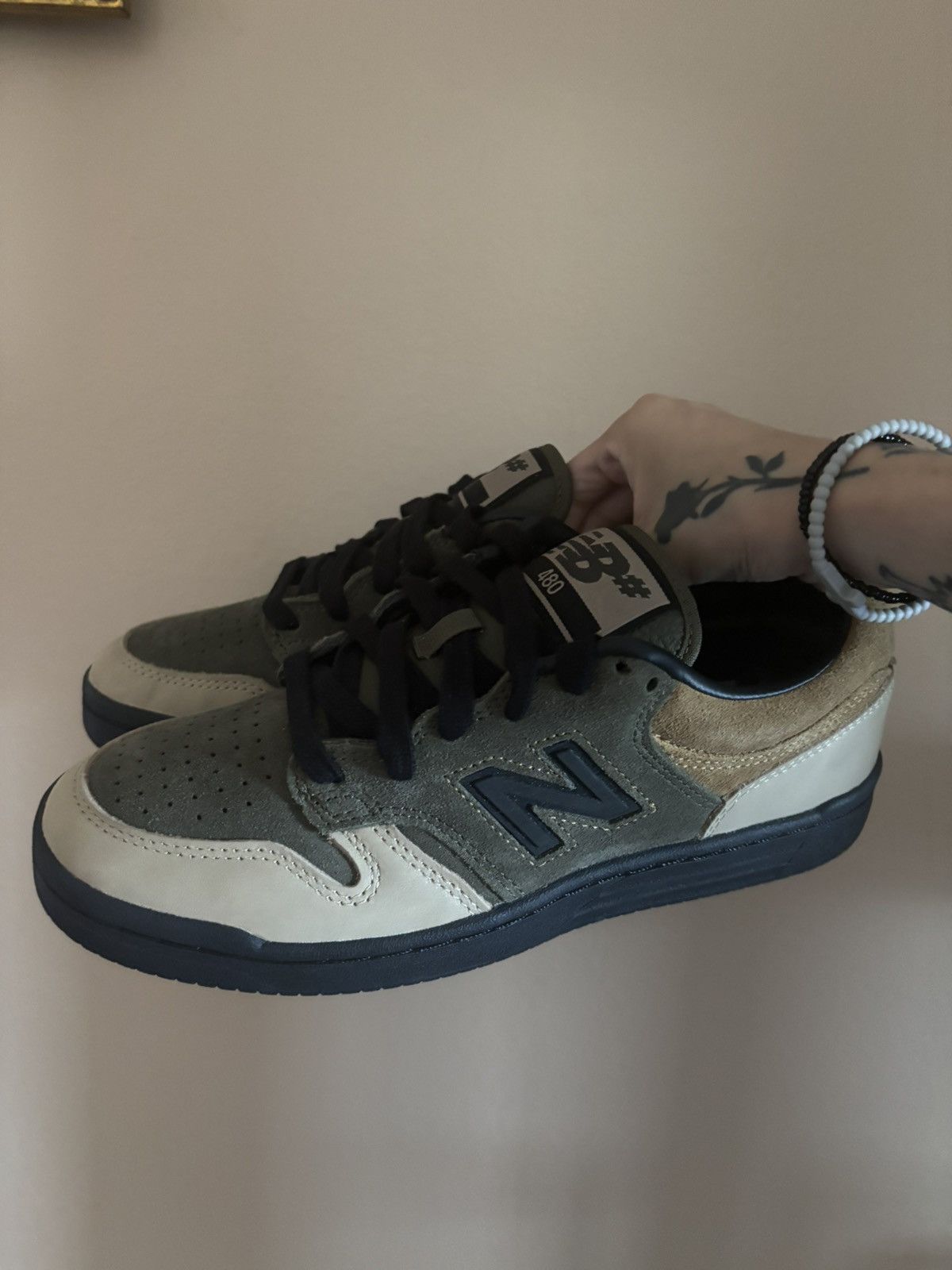New Balance New Balance Numeric 480 'Olive Tan' Size US 6.5 / EU 39-40 - 6 Thumbnail