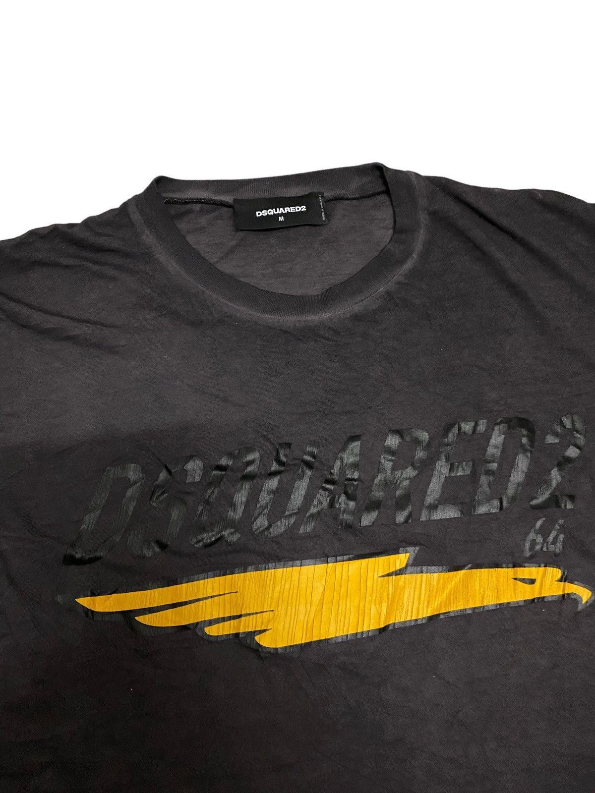 Dsquared2 × Japanese Brand × Vintage Vintage Dsquared2 Spellout Dsquared2 Tee Size US M / EU 48-50 / 2 - 2 Thumbnail