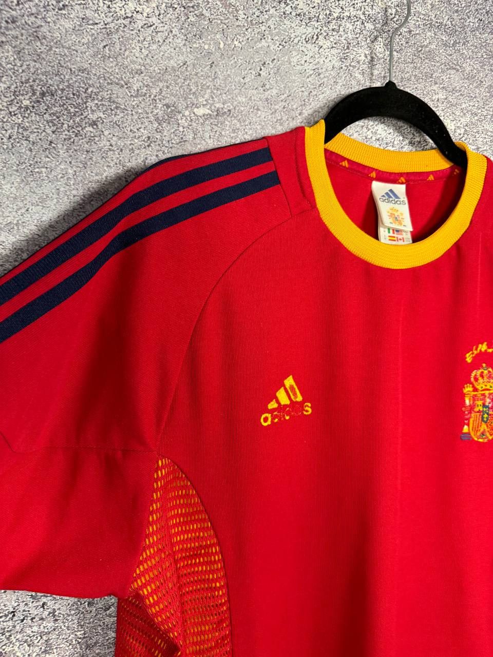 Adidas RAUL Vintage Spain National Team 2001 Adidas Soccer Jersey Size US M / EU 48-50 / 2 - 8 Thumbnail