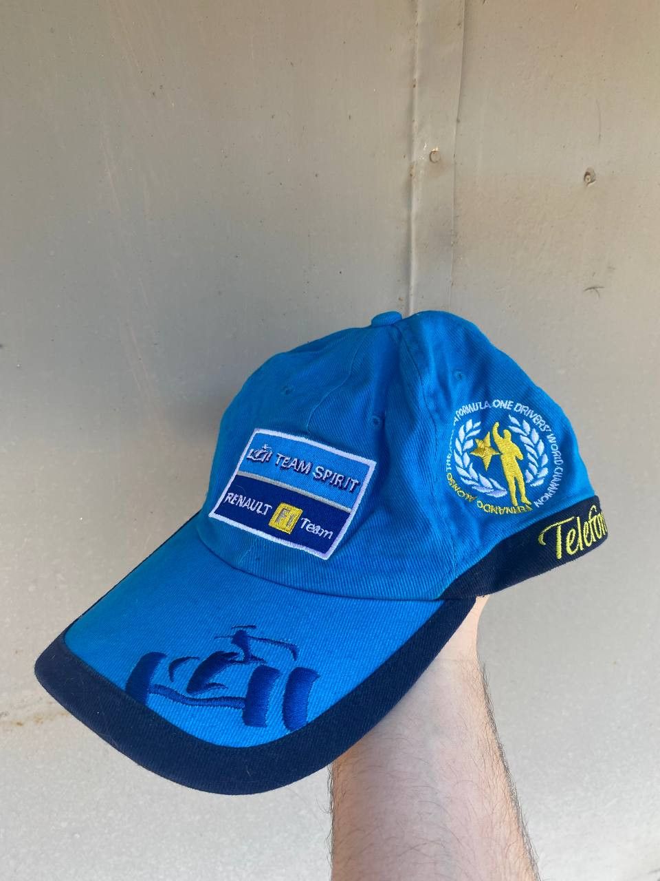 Formula 1 × Japanese Brand Renault F1 Team Spirit Telefonica Spain Cap Hat Size ONE SIZE - 1 Thumbnail