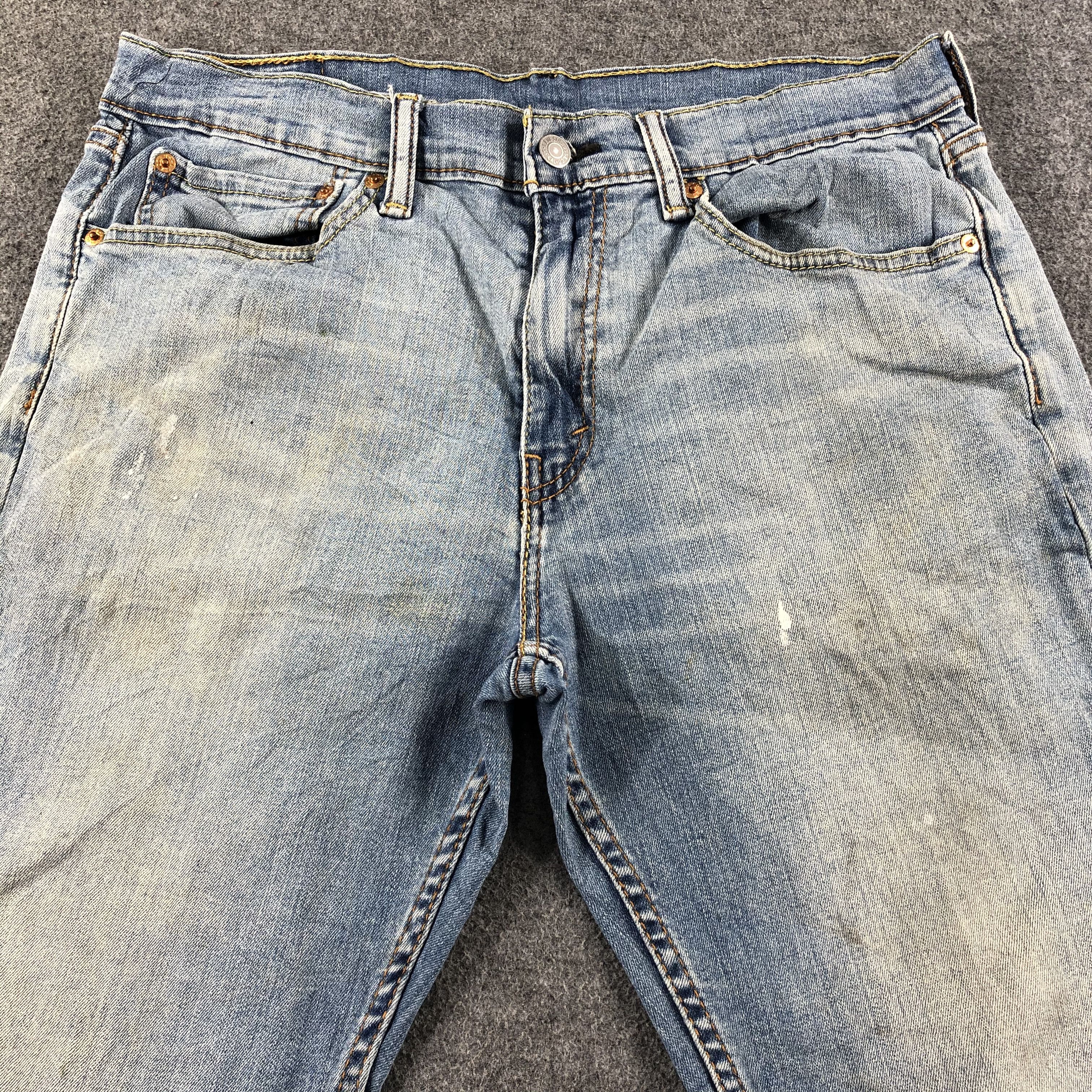 Levi's Vintage Blue Wash Levis 511 Jeans-J2579 Size US 32 / EU 48 - 3 Thumbnail