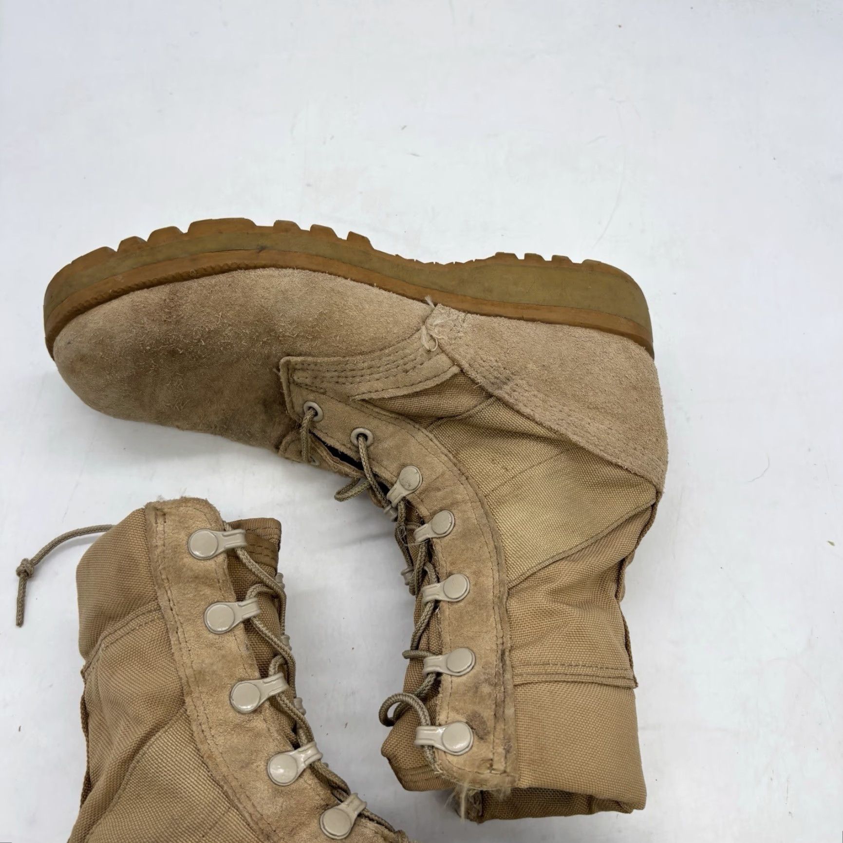 Vintage ALTAMA Military Waterproof Combat Boots Mens 5.5 M Coyote Brown Workwear SHOE Size US 6 / EU 39 - 4 Thumbnail