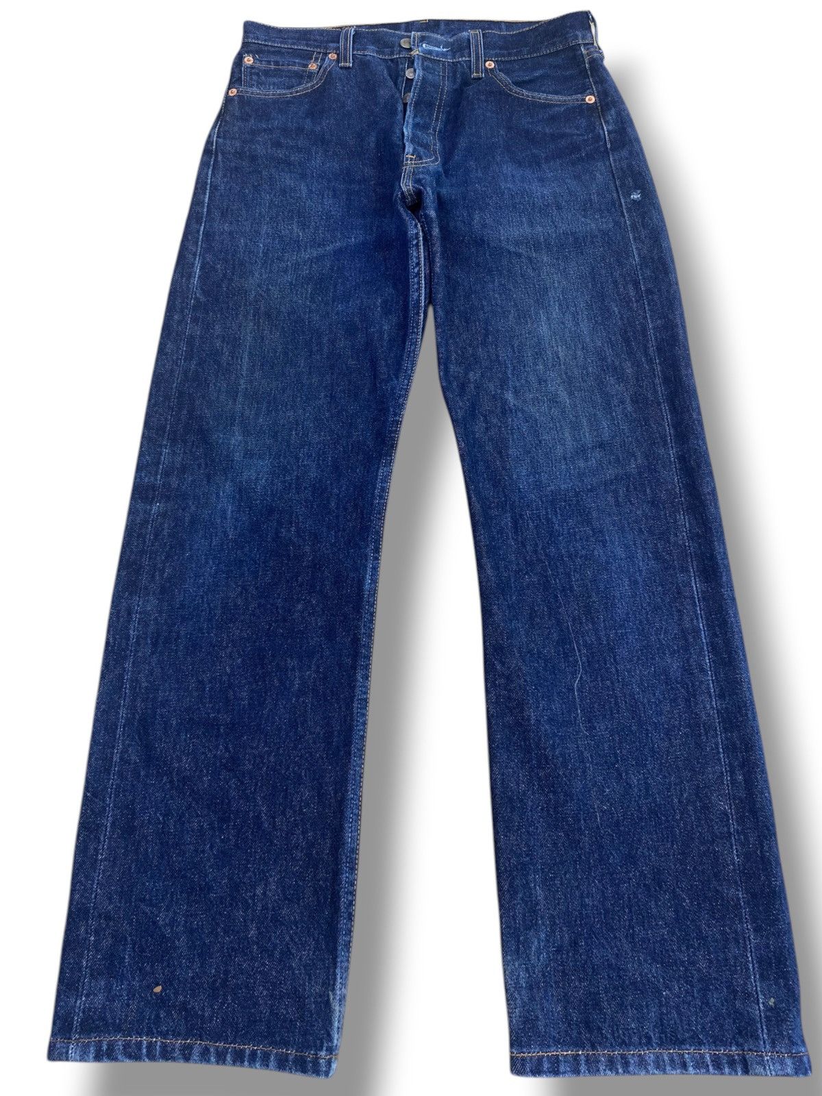 Levi's Levi’s Vintage Dark Blue Wash Style Straight Cut Jeans Size US 30 / EU 46 - 1 Thumbnail