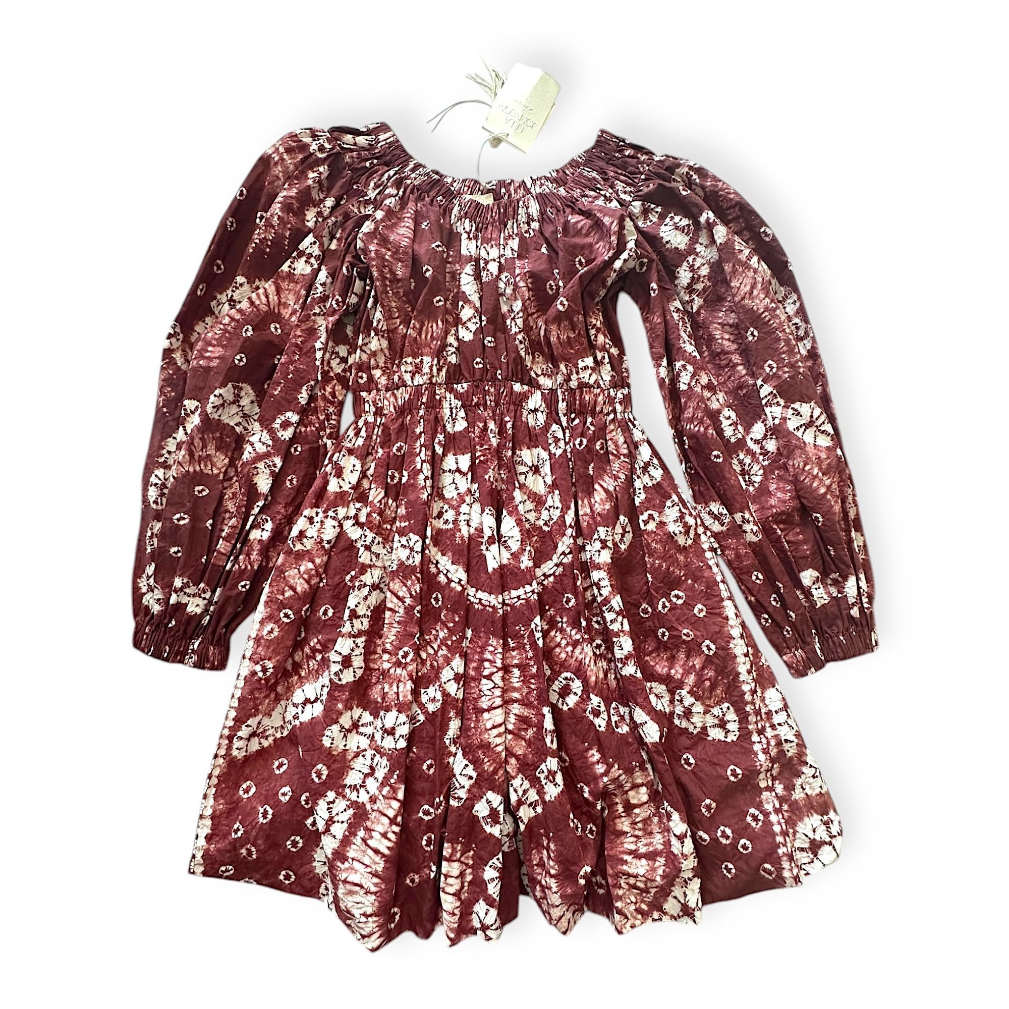 Ulla Johnson Ulla Johnson Martine Dress Syrah Shibori, Size 0, New wit Size XS / US 0-2 / IT 36-38 - 5 Thumbnail