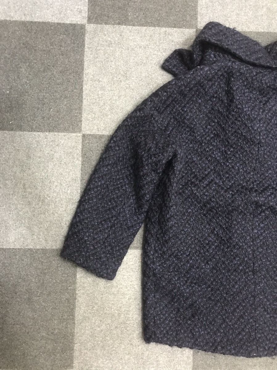 Designer × Japanese Brand × Tomorrowland Winter Very Rare KNOTat Two Tones Oversize Knitted Coat Size S / US 4 / IT 40 - 14 Thumbnail