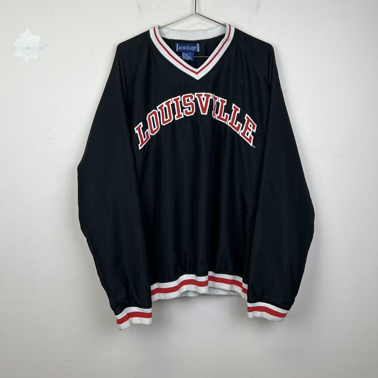 Vintage Vintage Armitage Louisville Black Pullover Jersey - Size XL Size US XL / EU 56 / 4 - 1 Thumbnail