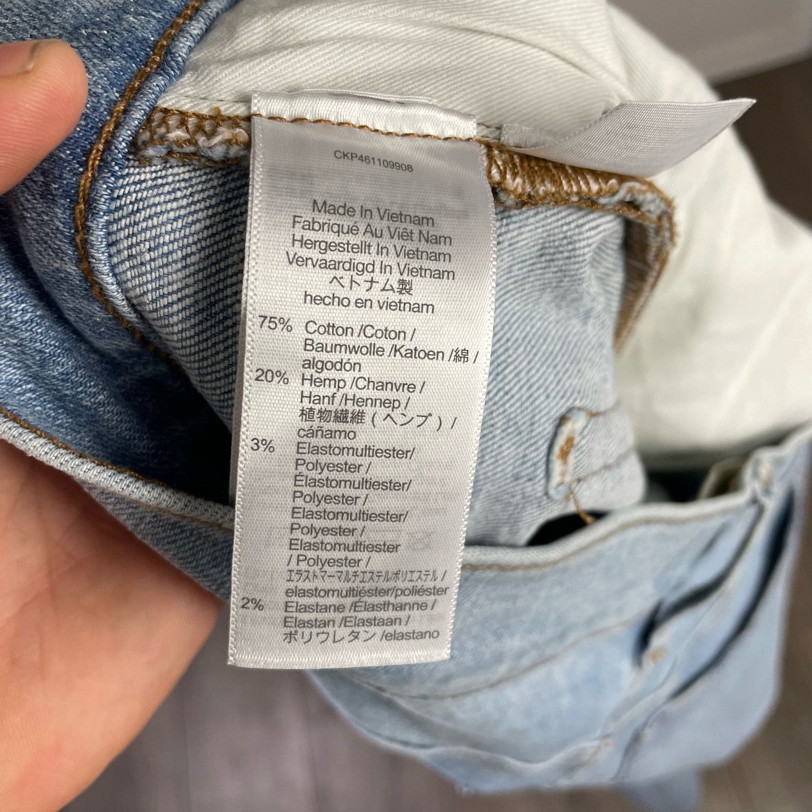 Madewell Madewell Slim Brentwood Light Wash Jeans US Men's 35x30 Size US 35 - 4 Thumbnail