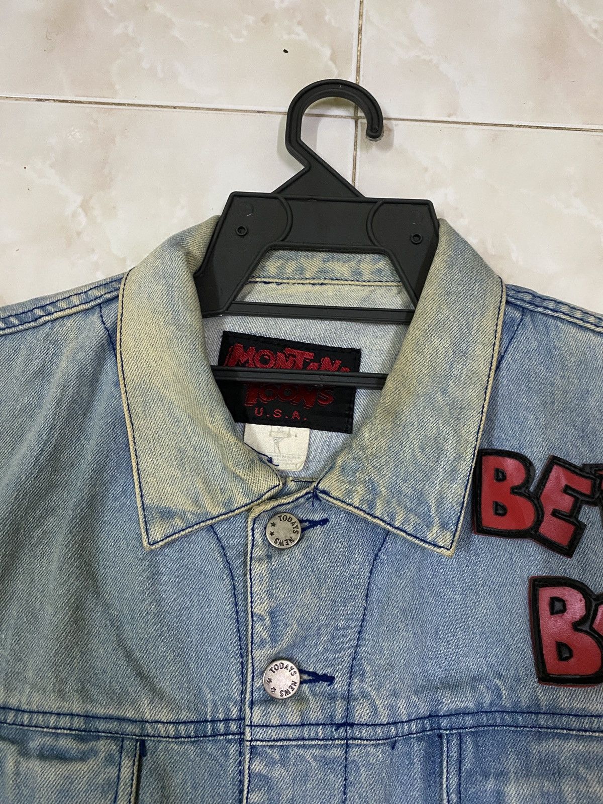Vintage Betty Boop Denim Jacket Vintage Emberode Size US XL / EU 56 / 4 - 10 Thumbnail