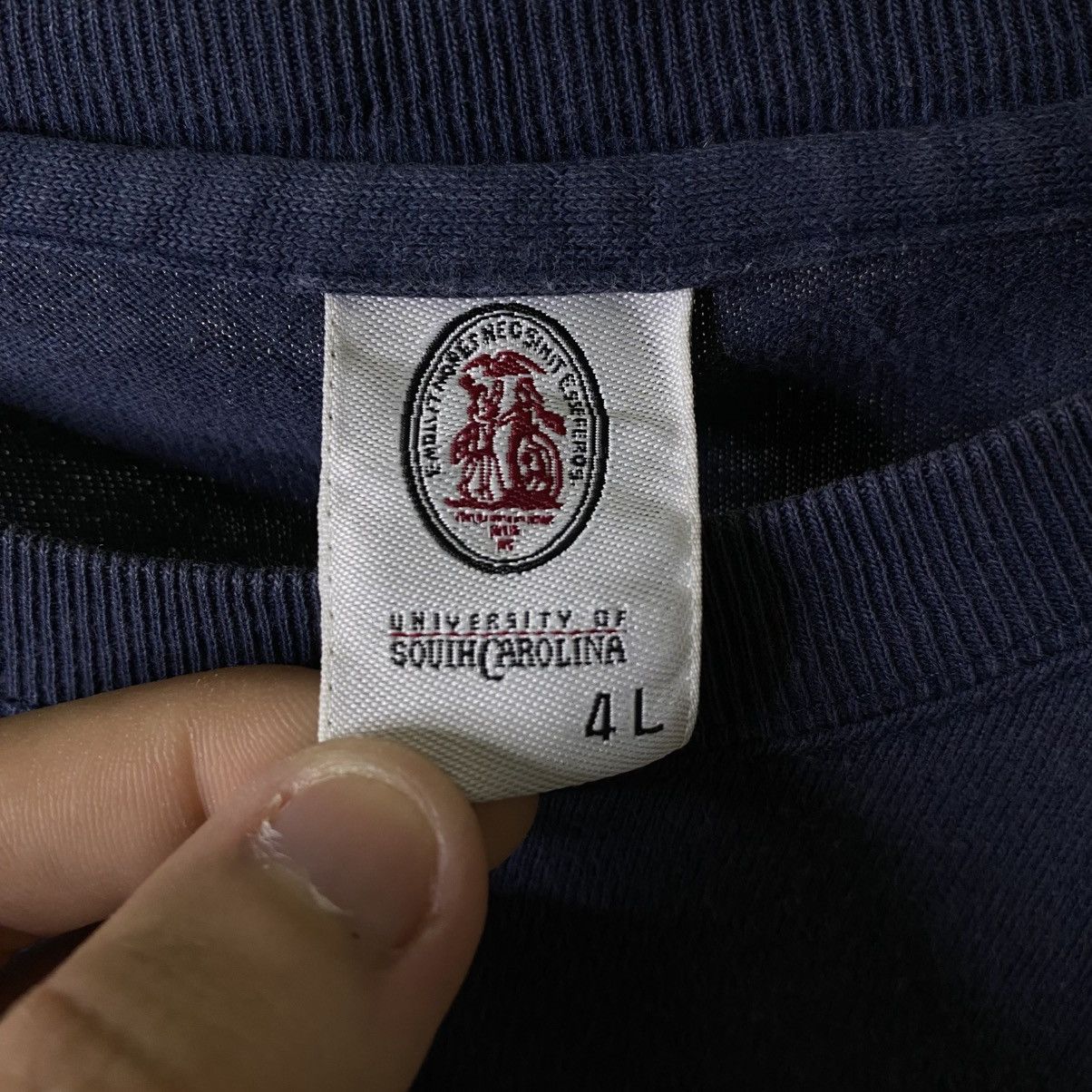 Vintage 2000s University Of Carolina American College Collegiate LS Size US XXL / EU 58 / 5 - 3 Thumbnail