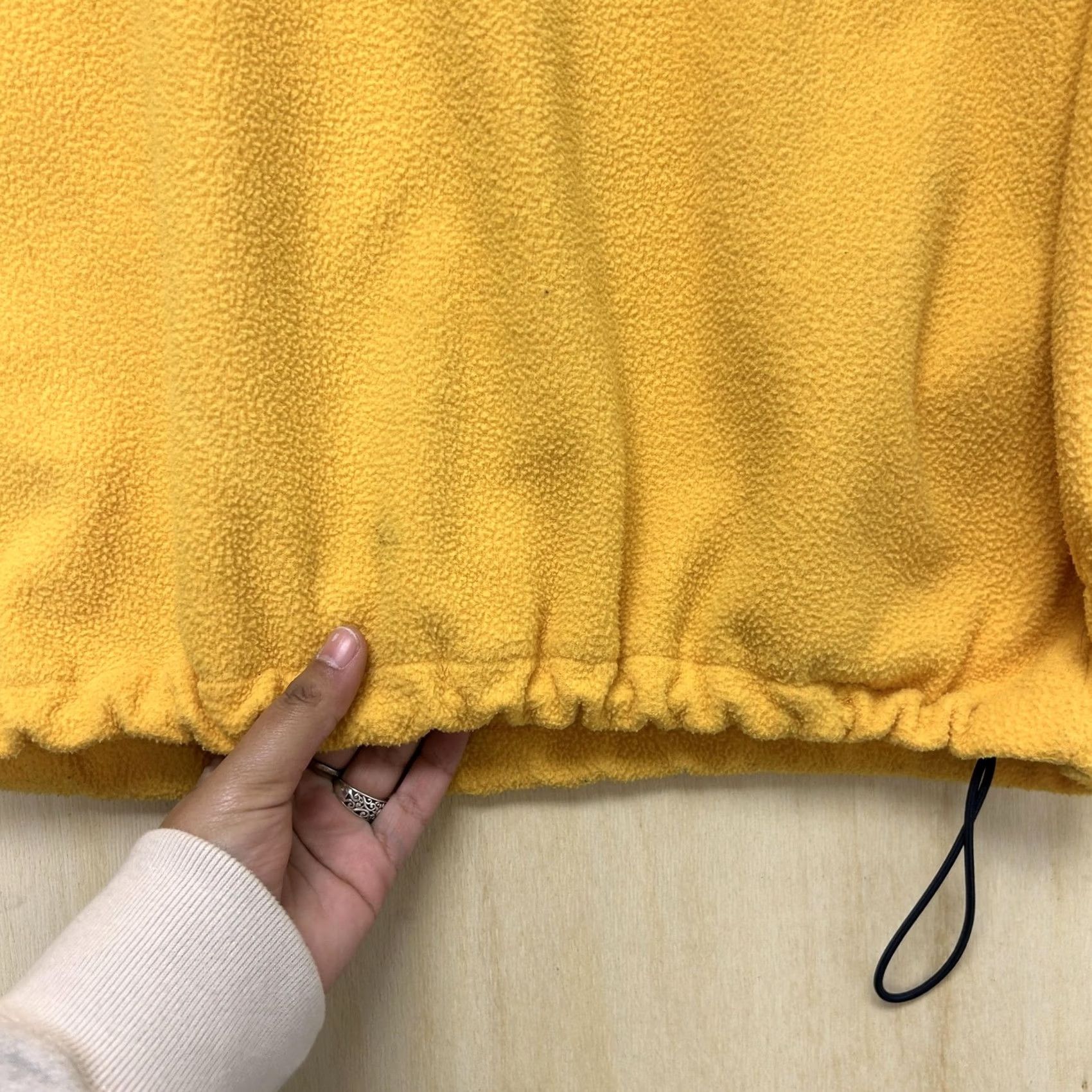 Vintage VINTAGE Susquehanna Trail Outfitters Jacket Mens Large Yellow Fleece 1/4 Zip Size US L / EU 52-54 / 3 - 2 Thumbnail