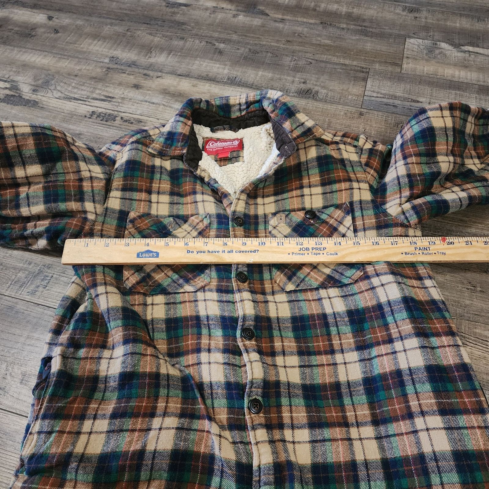 Coleman Coleman flannel fleece lined long sleeve shirt Size S 2501 Size US S / EU 44-46 / 1 - 7 Thumbnail