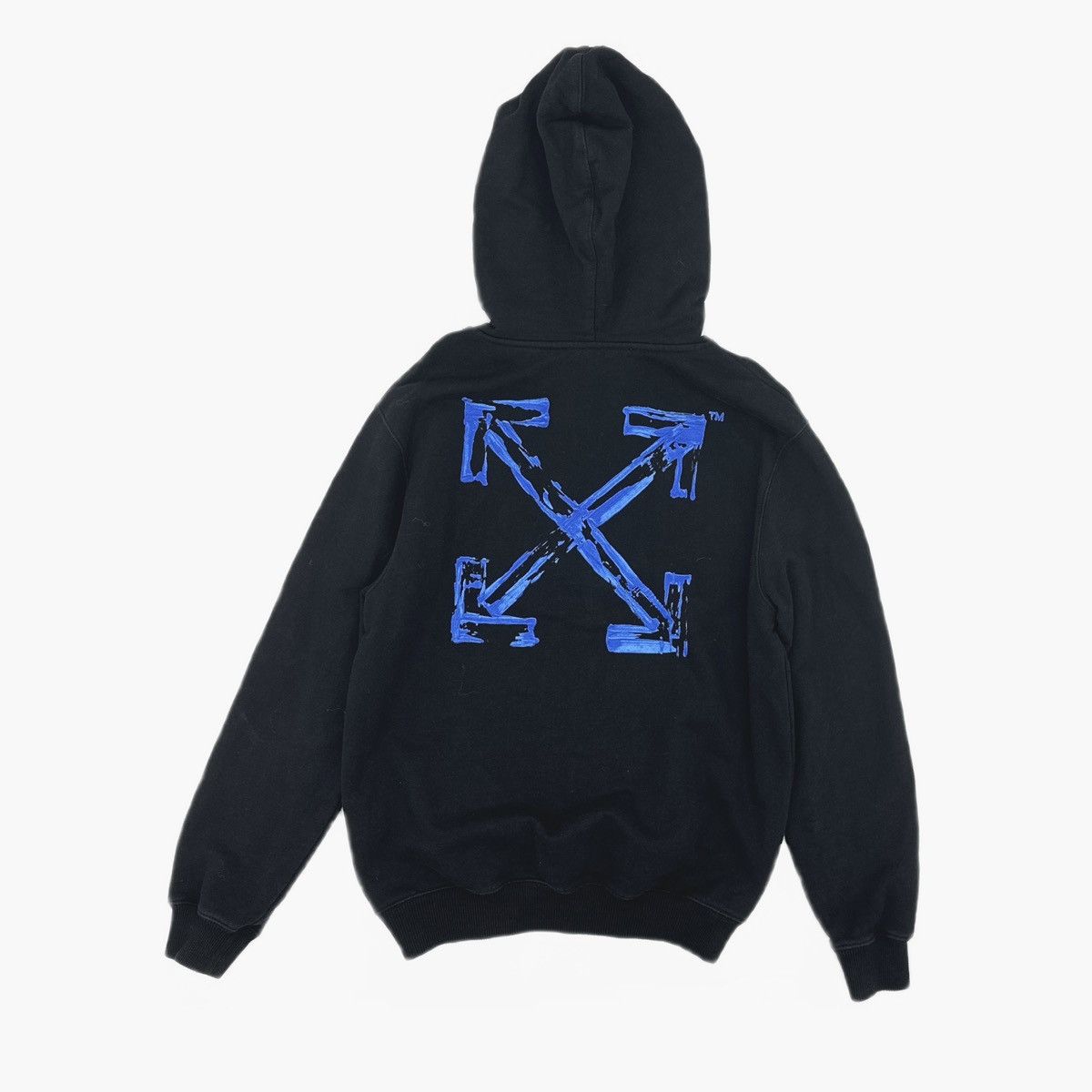 Off-White Off-White Painted Arrows Regular Fit Hoodies Size US S / EU 44-46 / 1 - 1 Thumbnail