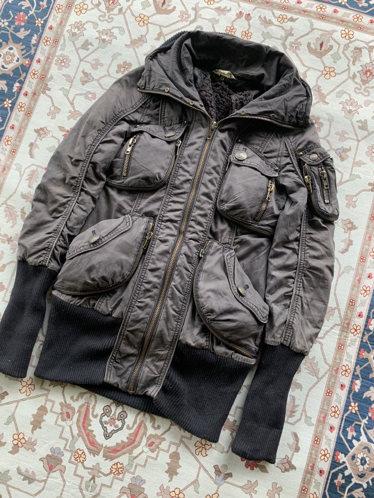 If Six Was Nine d.i.a MULTIPOCKET Y2K FASHION JACKET Size US S / EU 44-46 / 1 - 4 Thumbnail