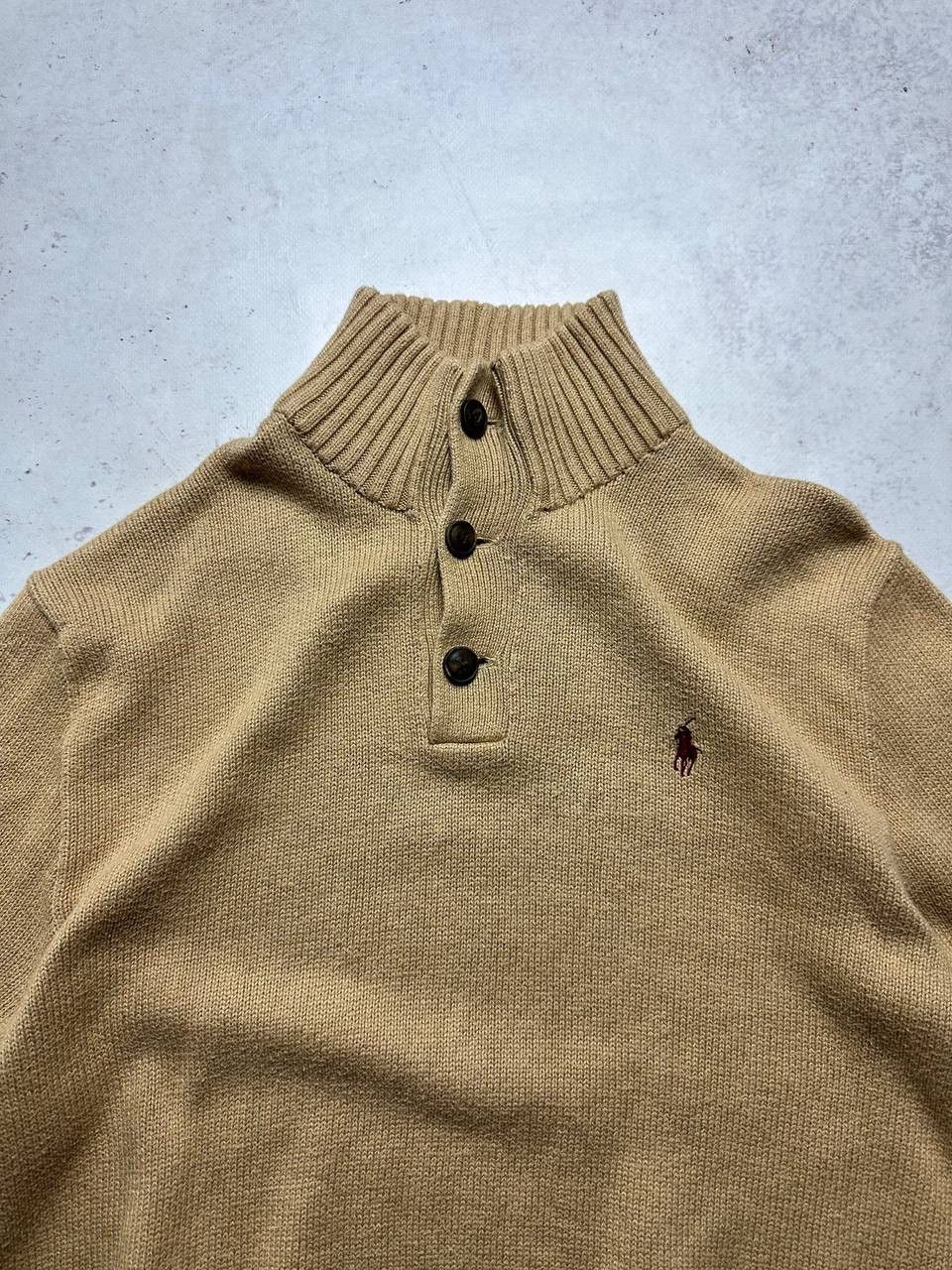 Polo Ralph Lauren × Vintage Vintage Polo Ralph Lauren Nigh Neck Wool Sweater M Size US M / EU 48-50 / 2 - 2 Thumbnail