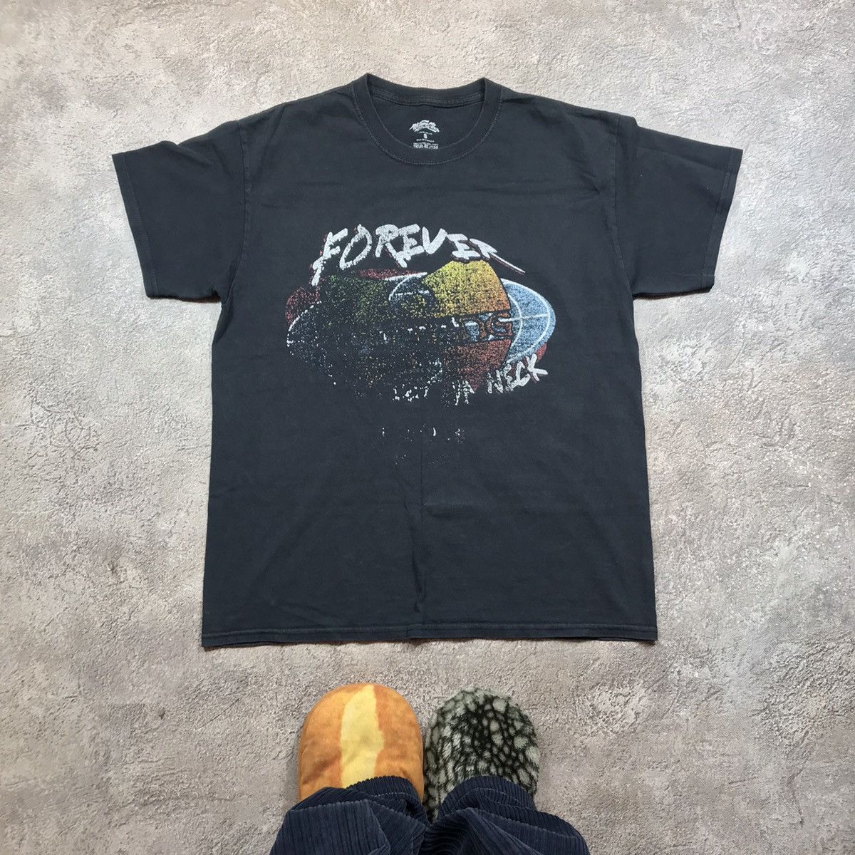 Vintage Vintage 90s Wu Tang Forever Graphic Tee Sun Faded Rap Punk L Size US L / EU 52-54 / 3 - 1 Thumbnail