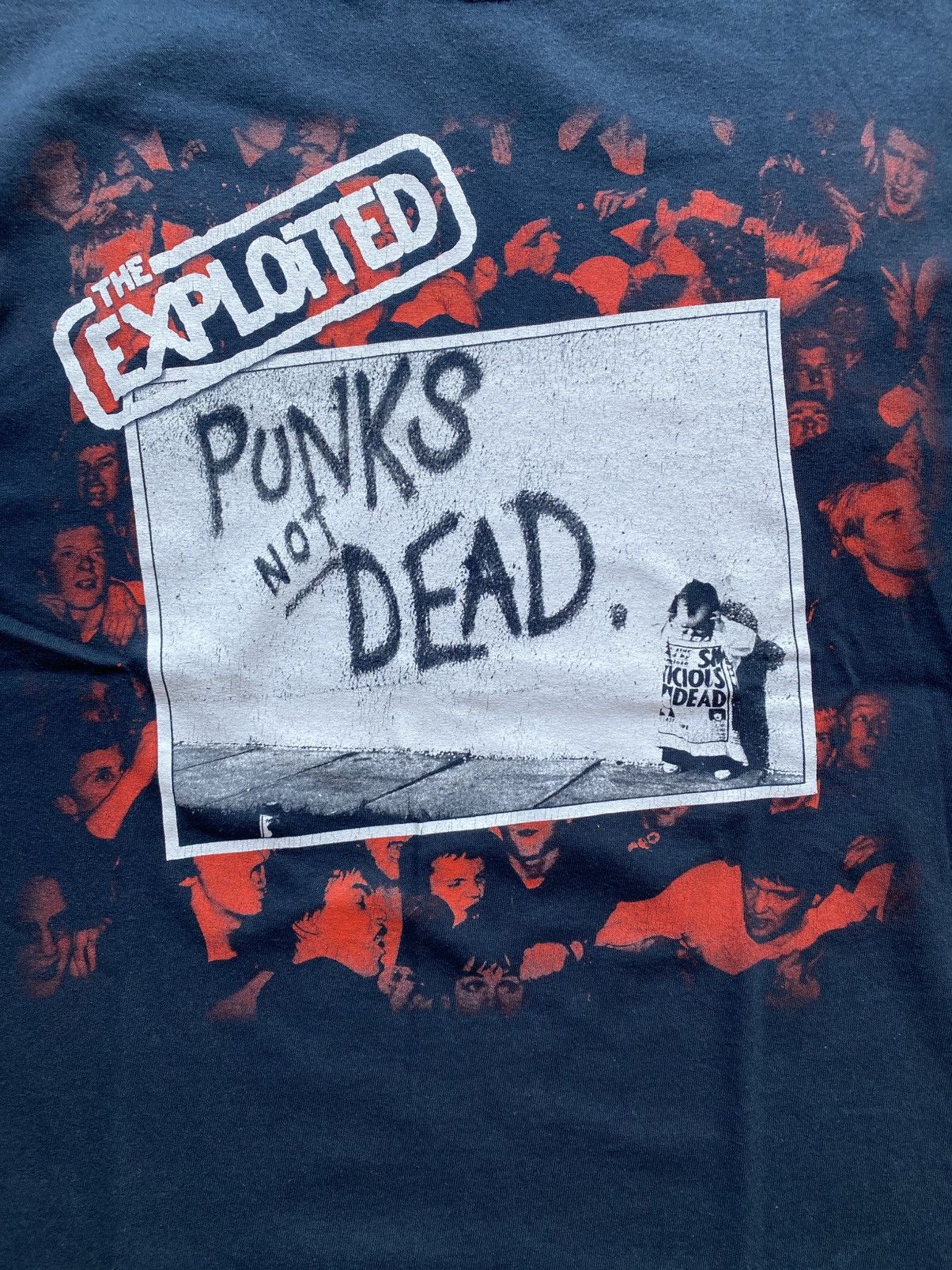 Band Tees THE EXPLOTTED Size US M / EU 48-50 / 2 - 2 Thumbnail