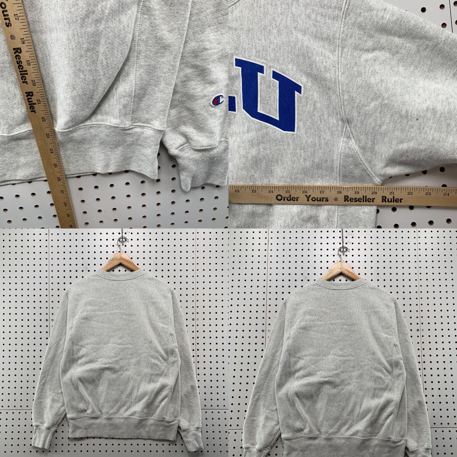 Champion VINTAGE Saint Louis University SLU Sweatshirt Mens Small Champion Reverse Weave Gray Size US S / EU 44-46 / 1 - 9 Thumbnail