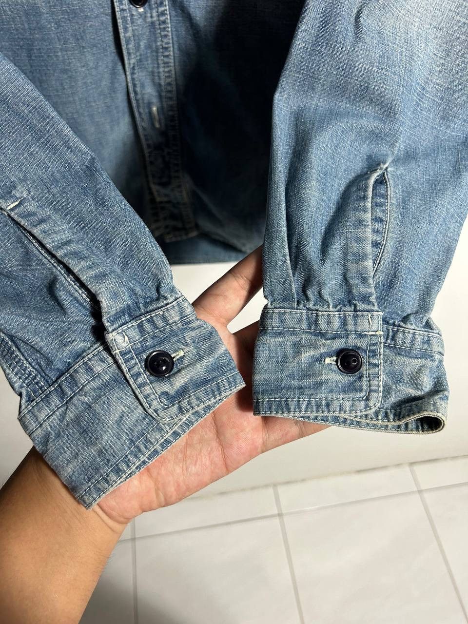 Schott Vintage Schott New York Denim Shirt Size US S / EU 44-46 / 1 - 18 Thumbnail